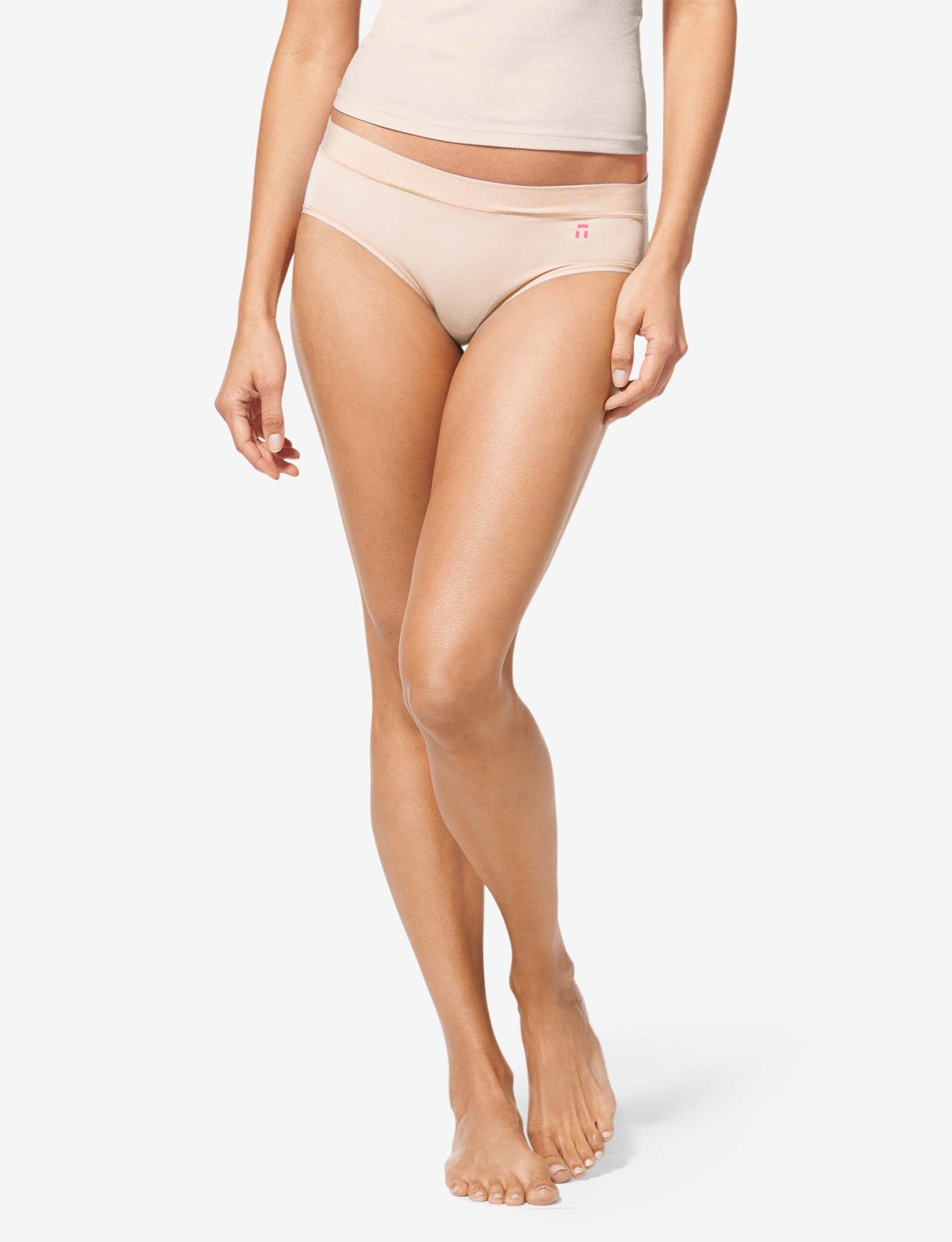 Women's Second Skin Brief::Soft Pink