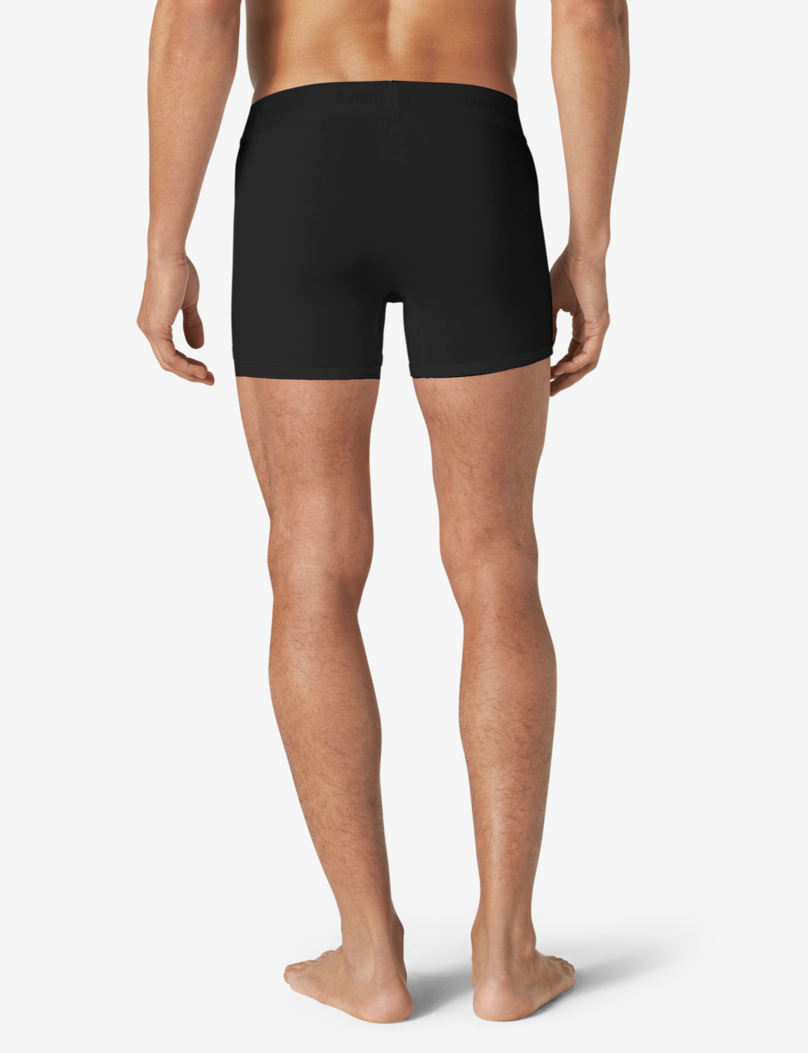 Second Skin Trunk 4" (6-Pack)::Black