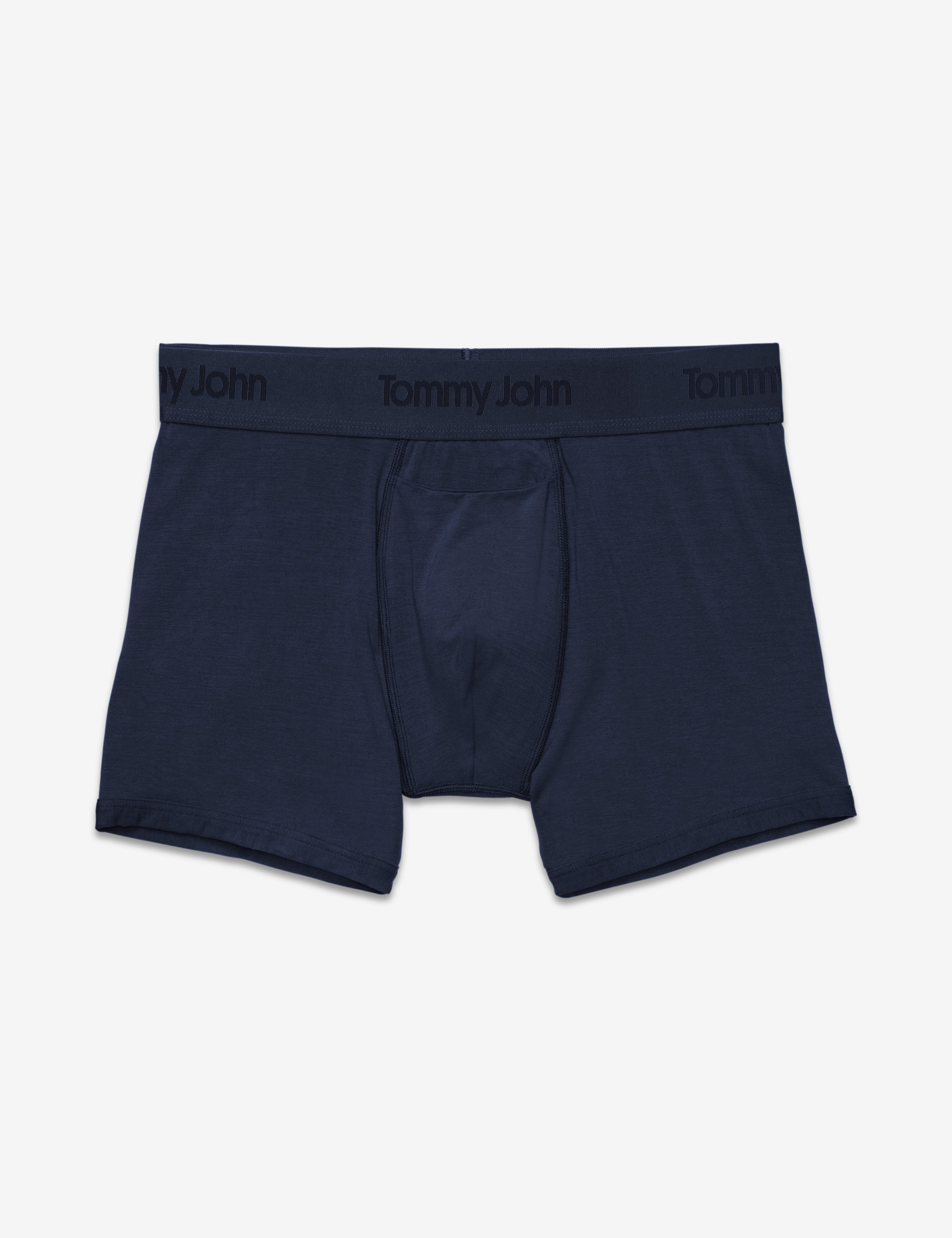 Second Skin Trunk 4" (6-Pack)::Dress Blues/Turbulence Grey/Black