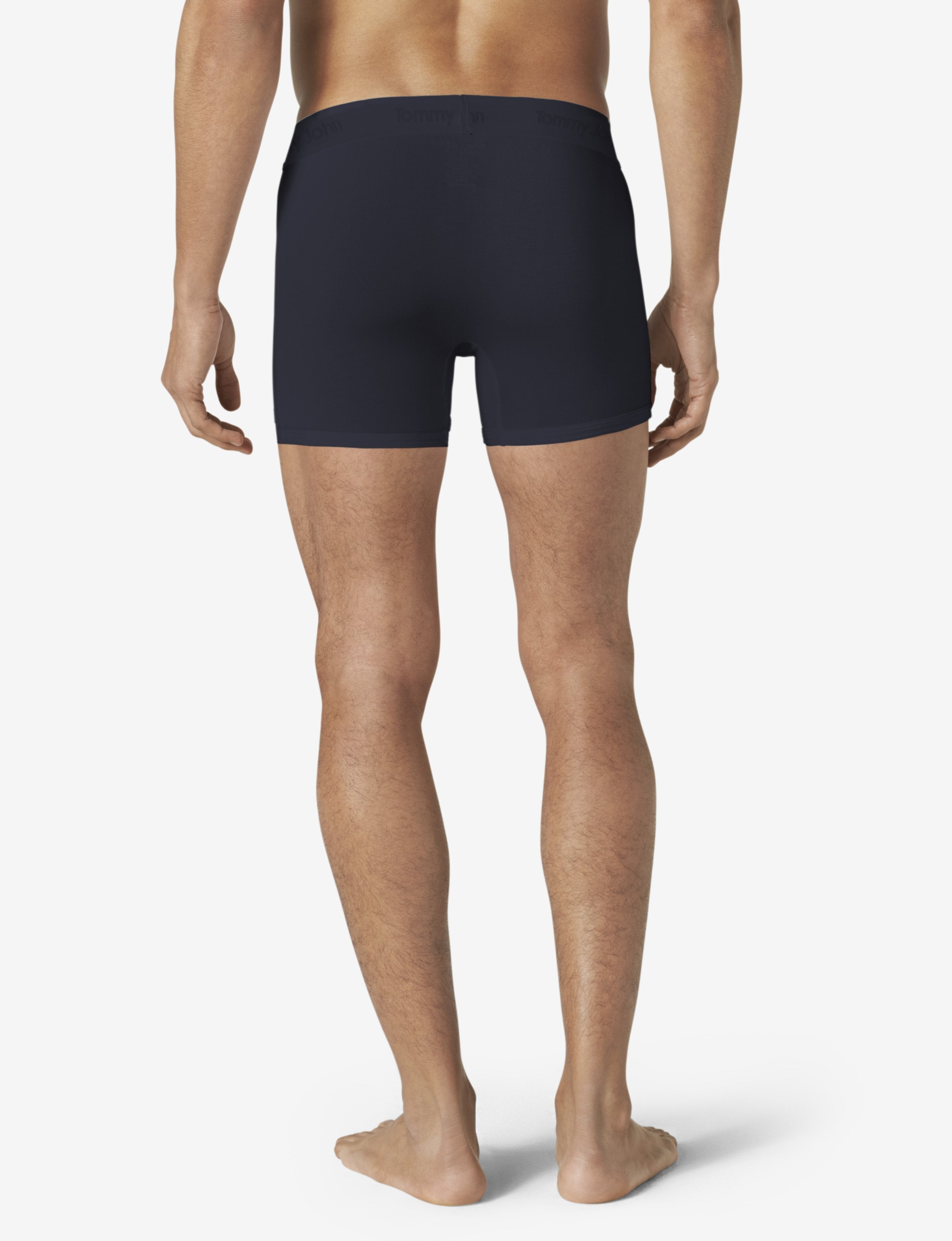 Second Skin Trunk 4" (6-Pack)::Dress Blues/Turbulence Grey/Black