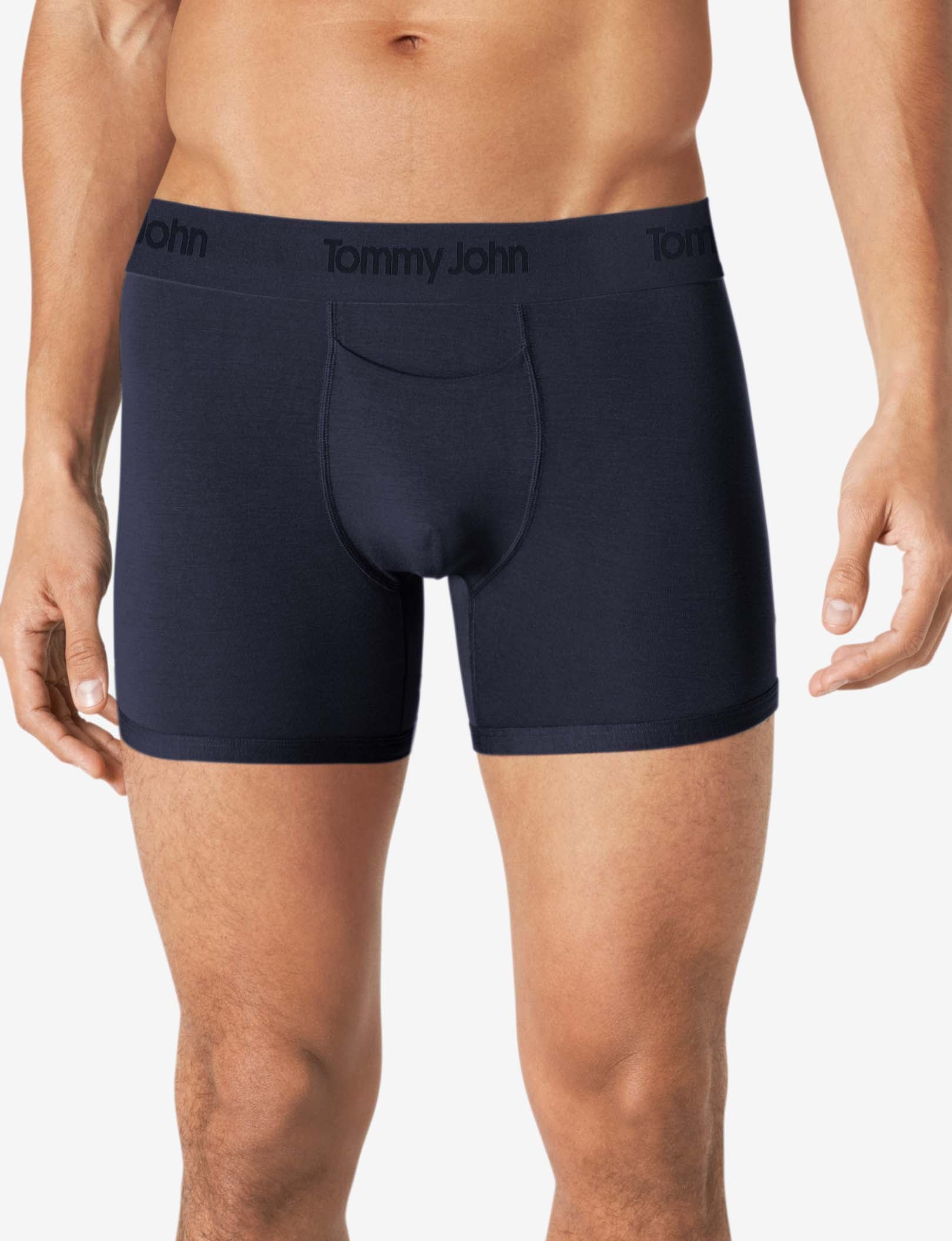 Second Skin Trunk 4" (6-Pack)::Dress Blues/Turbulence Grey/Black