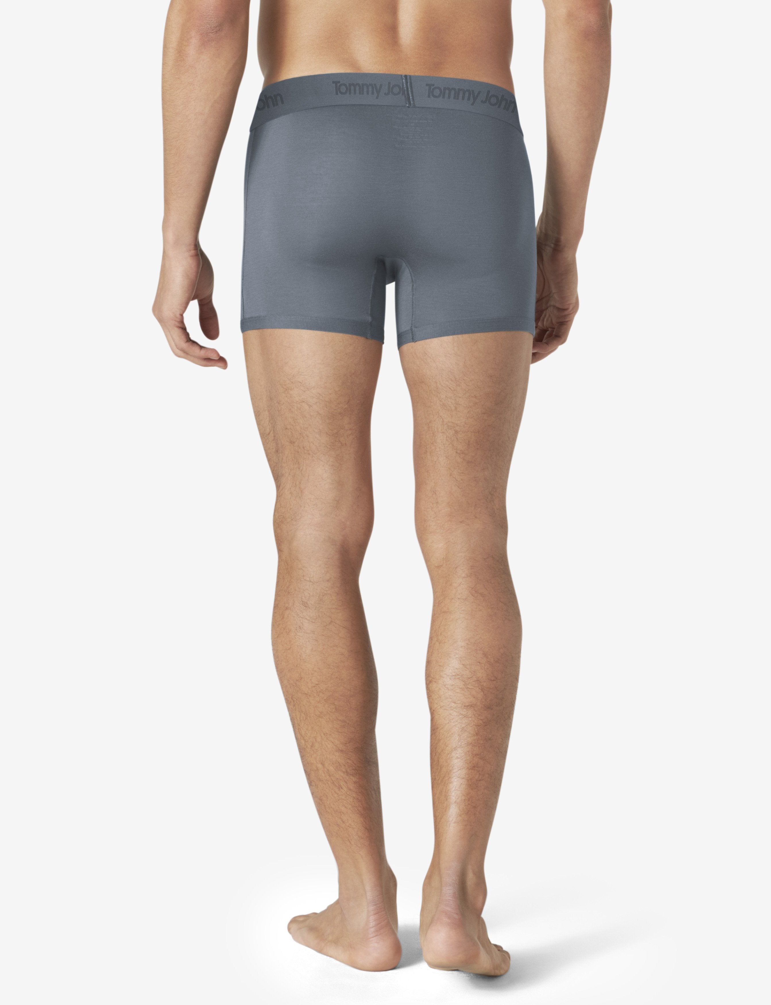 Second Skin Trunk 4" (6-Pack)::Dress Blues/Turbulence Grey/Black