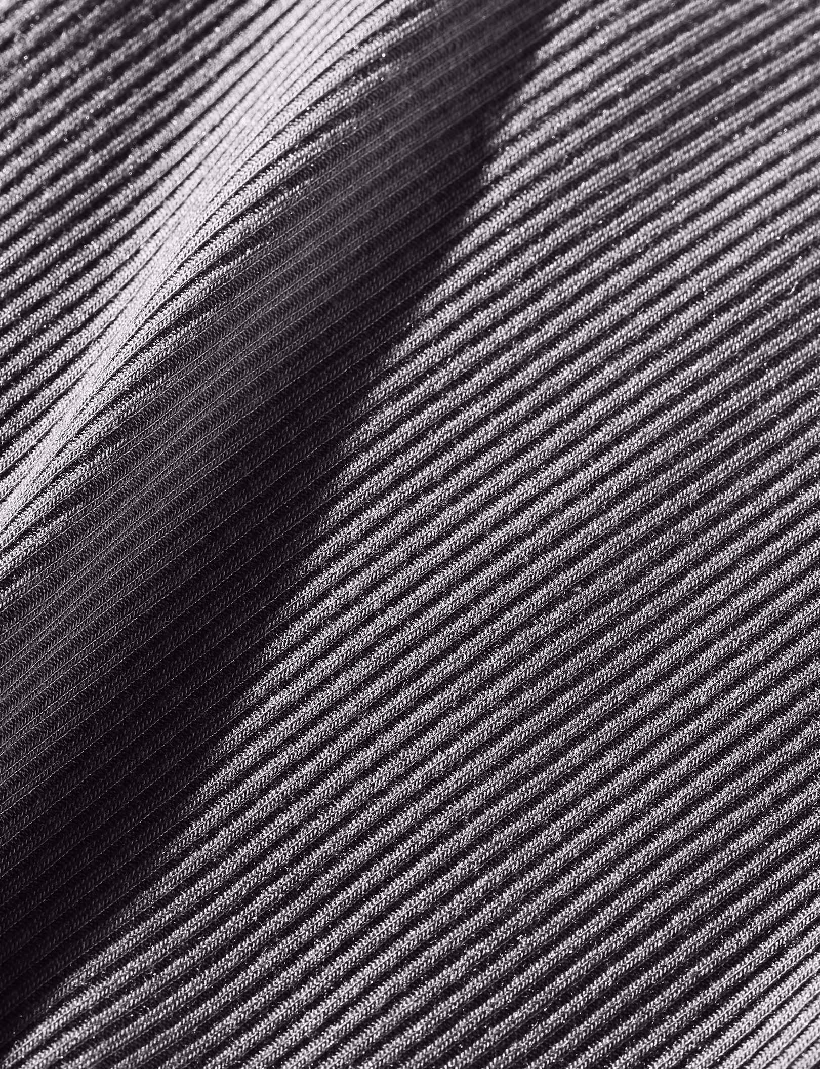 Women's Second Skin V-Neck Sleep Tee, Micro Rib::Cerulean Micro Rib