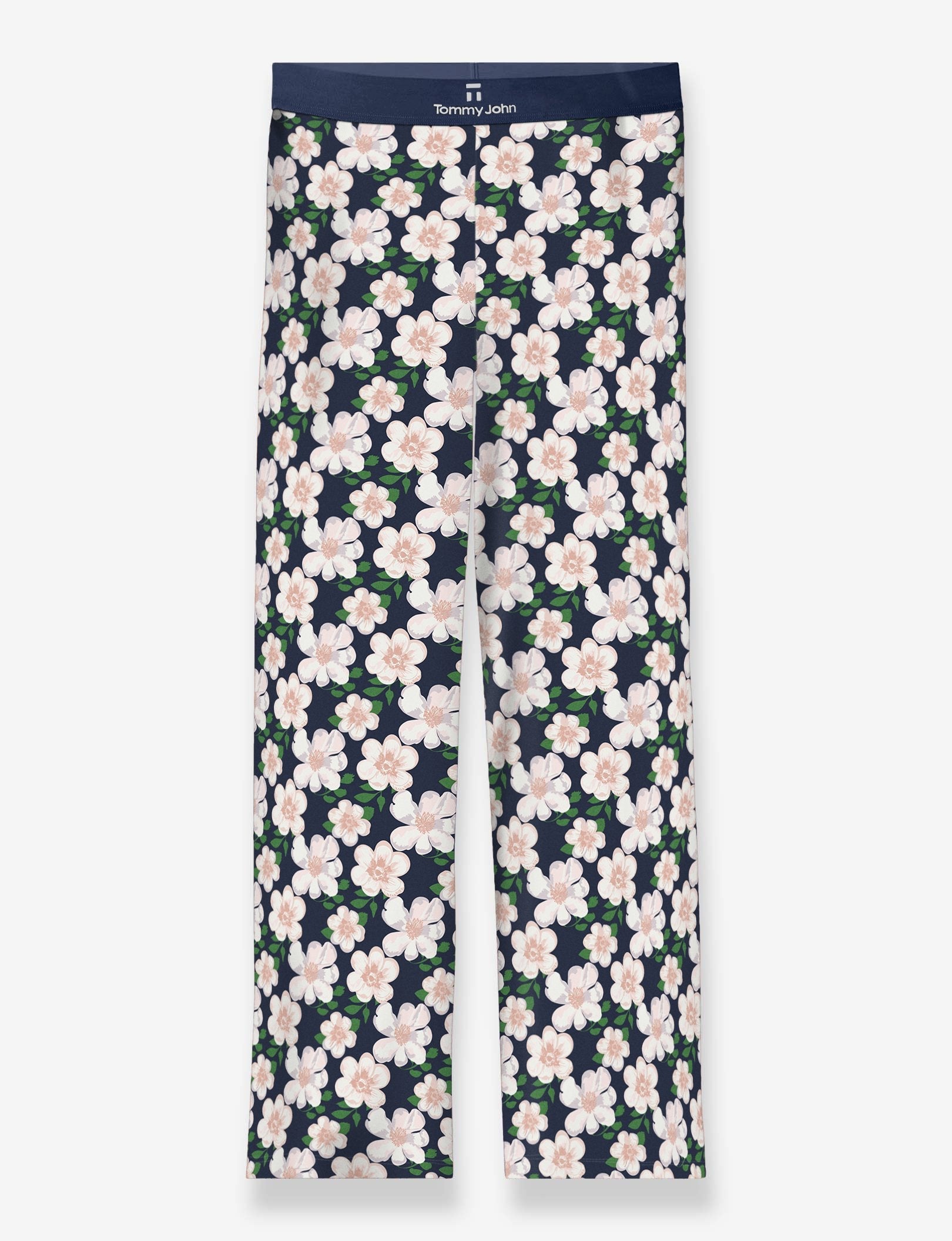 Women's Second Skin Sleep Pant, Print::Dress Blues Petals