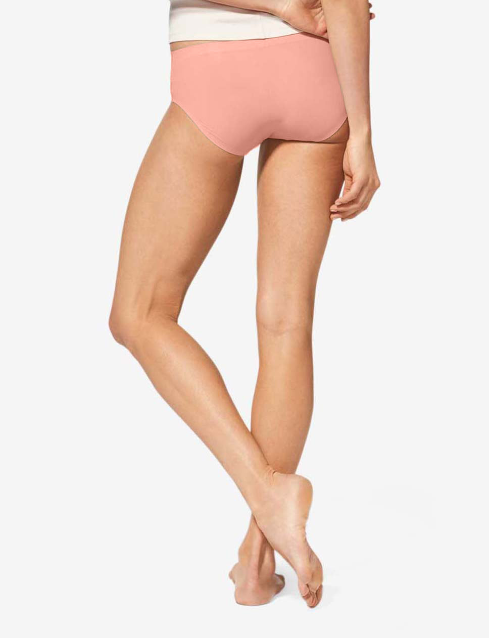 Women's Air Mesh Brief::Peach Bud