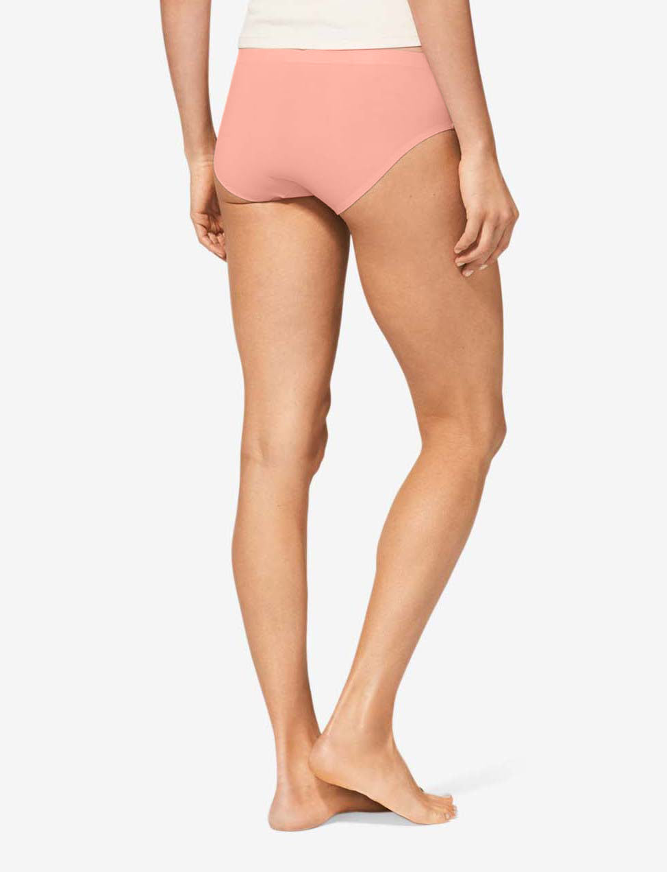 Women's Air Mesh Brief::Peach Bud