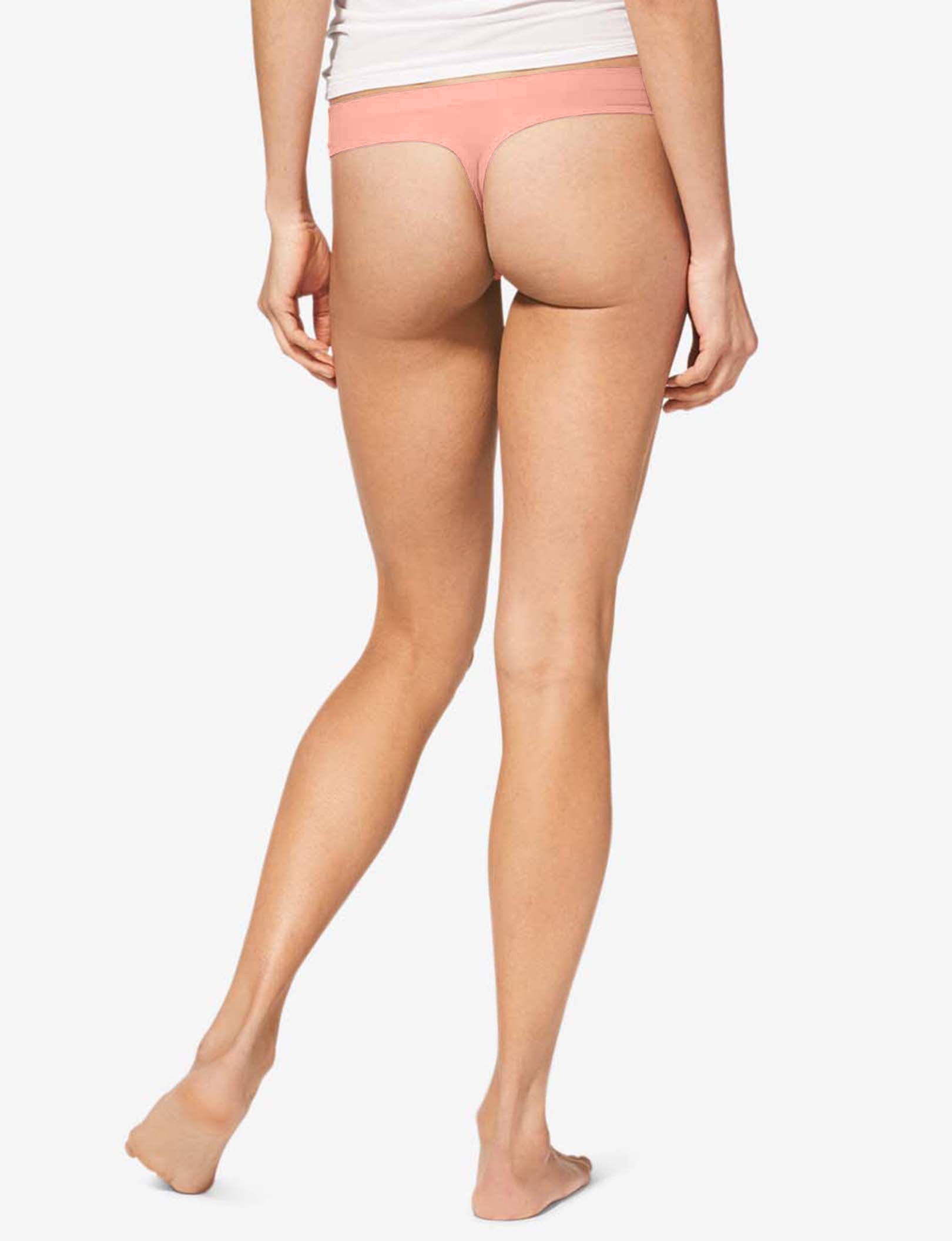 Women's Air Thong::Peach Bud