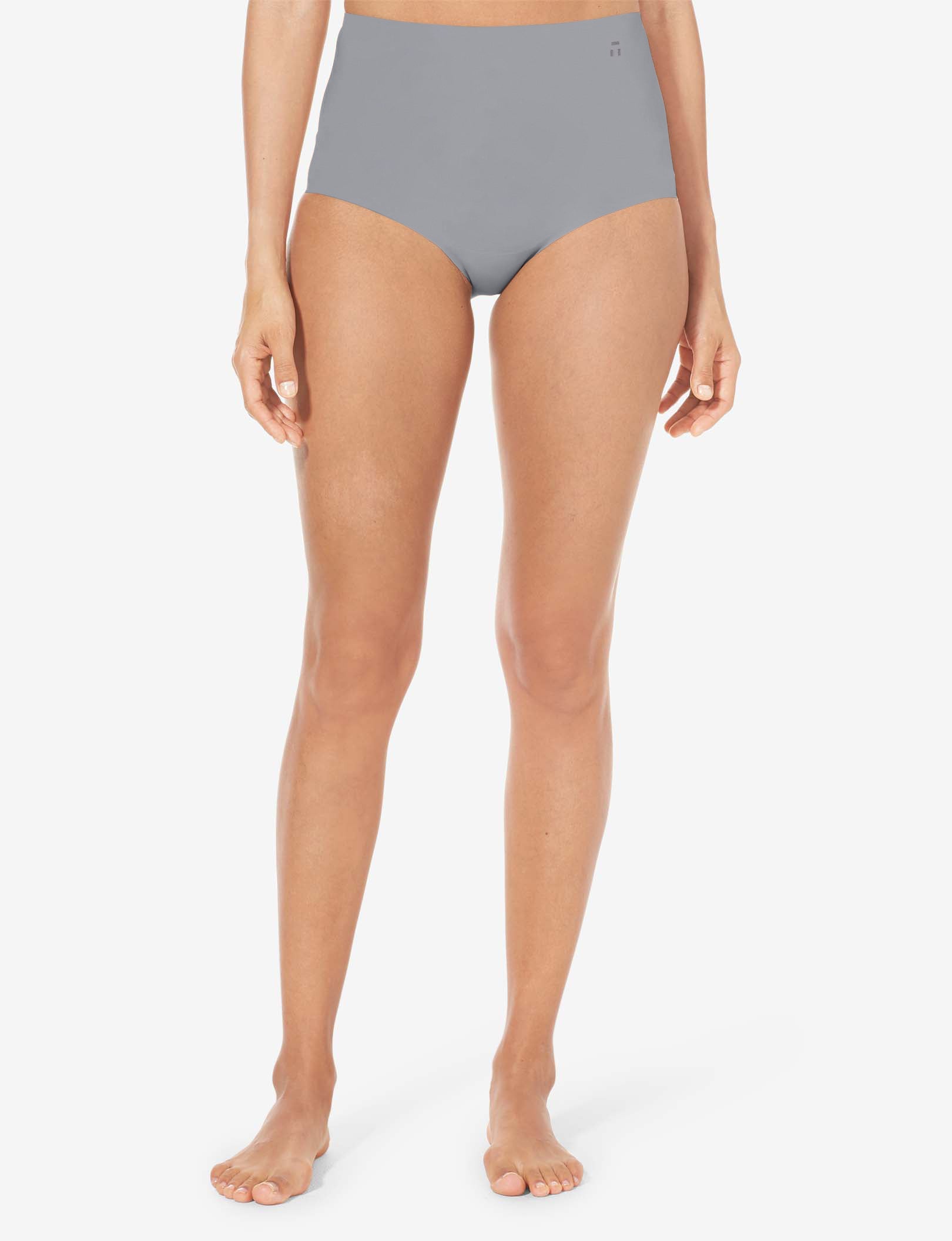 Women's Air Invisibles™ High Rise Brief::Silver Sconce