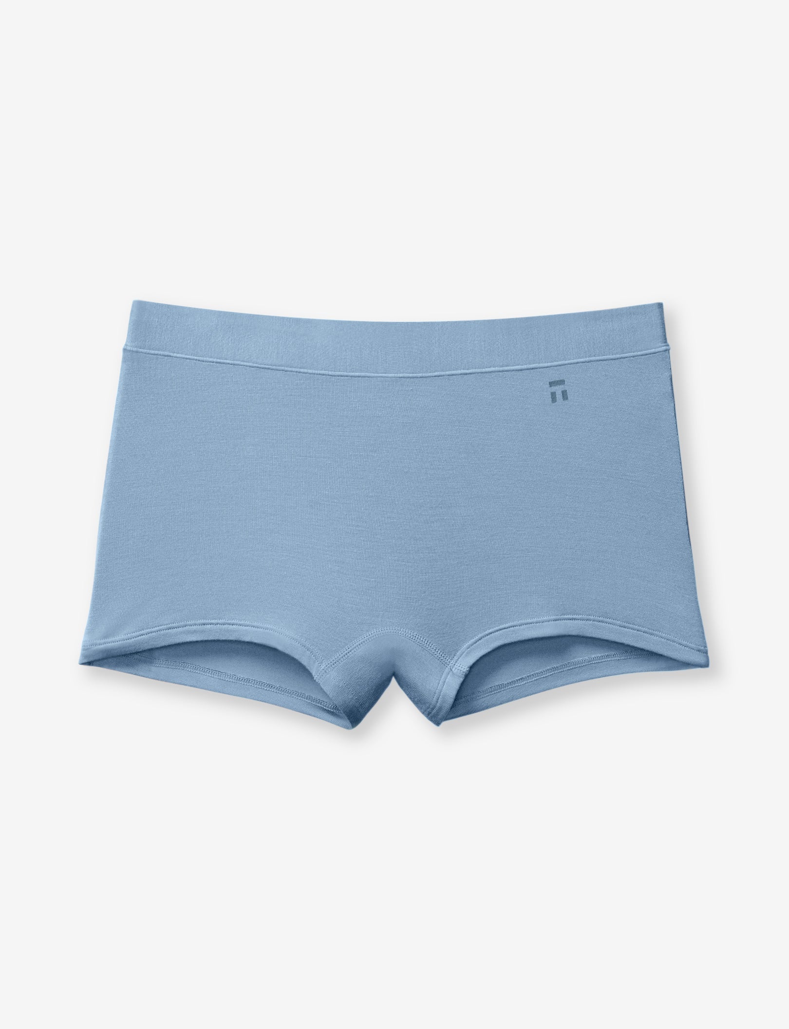 Women's Cool Cotton Boyshort::Cerulean