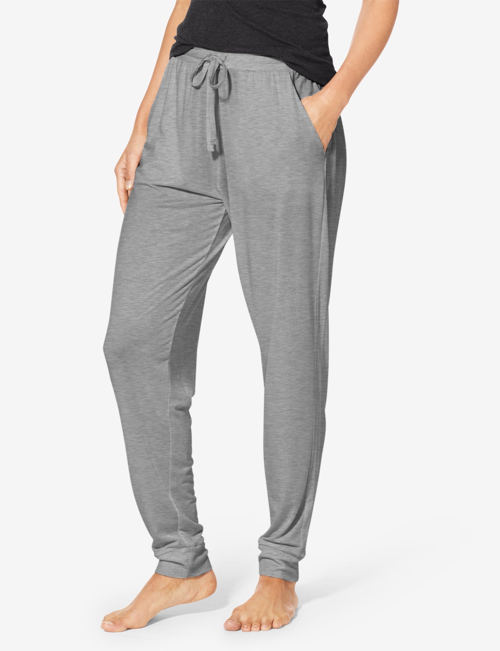 Women's Lounge Jogger::Heather Grey