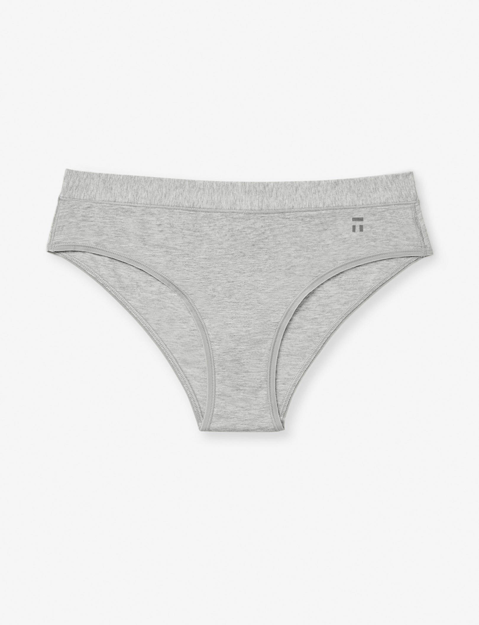 Women's Second Skin Cheeky::Cool Grey Heather