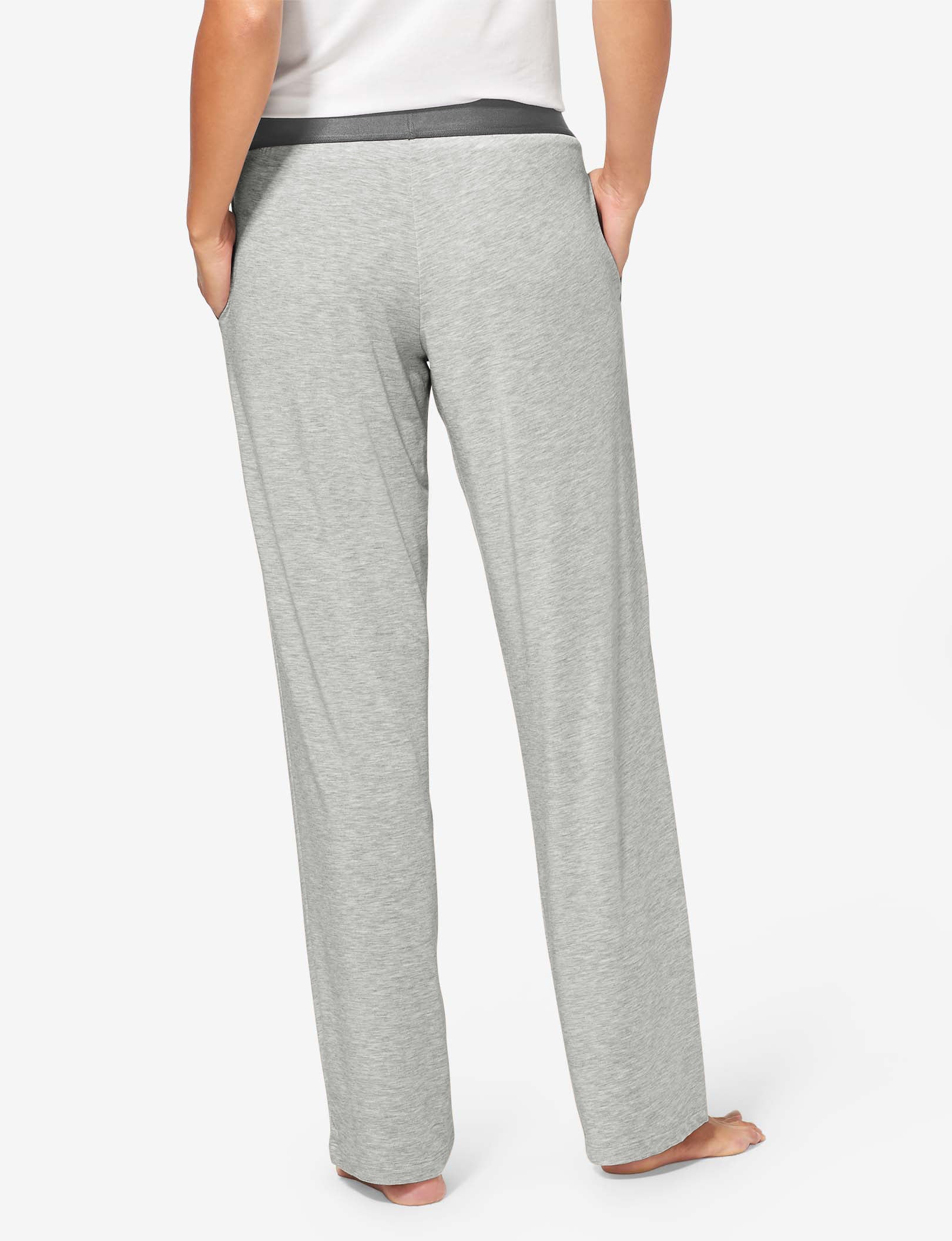 Women's Second Skin Pajama Pant::Cool Grey Heather