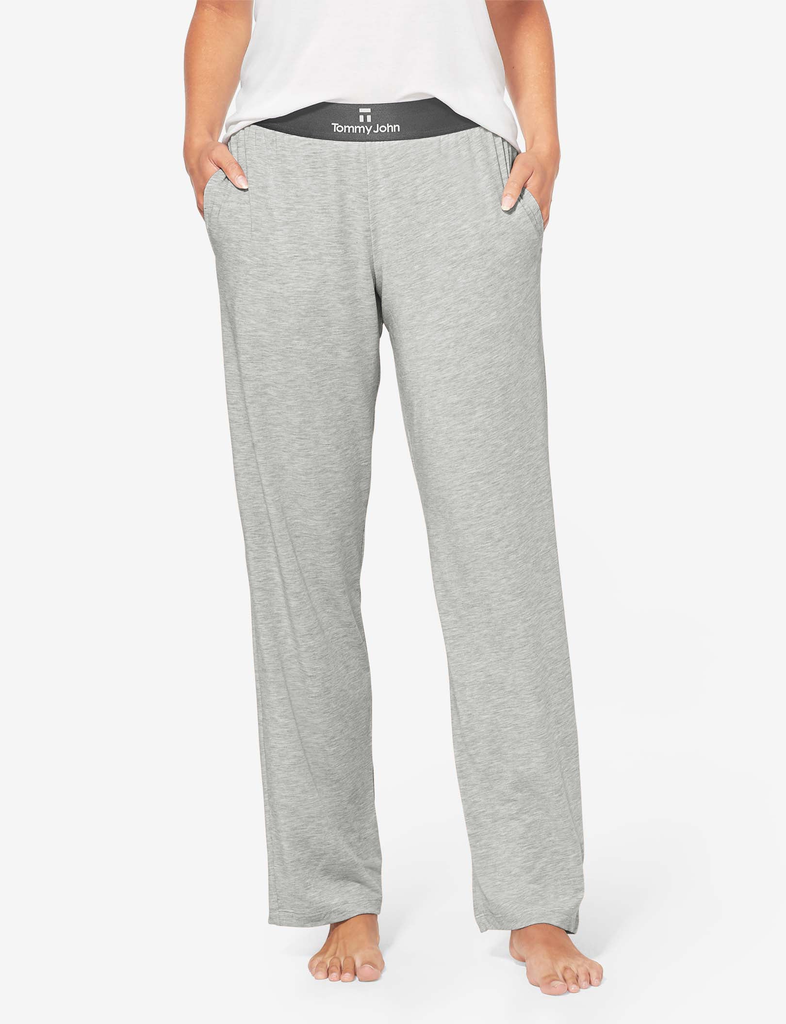 Women's Second Skin Sleep Pant::Cool Grey Heather