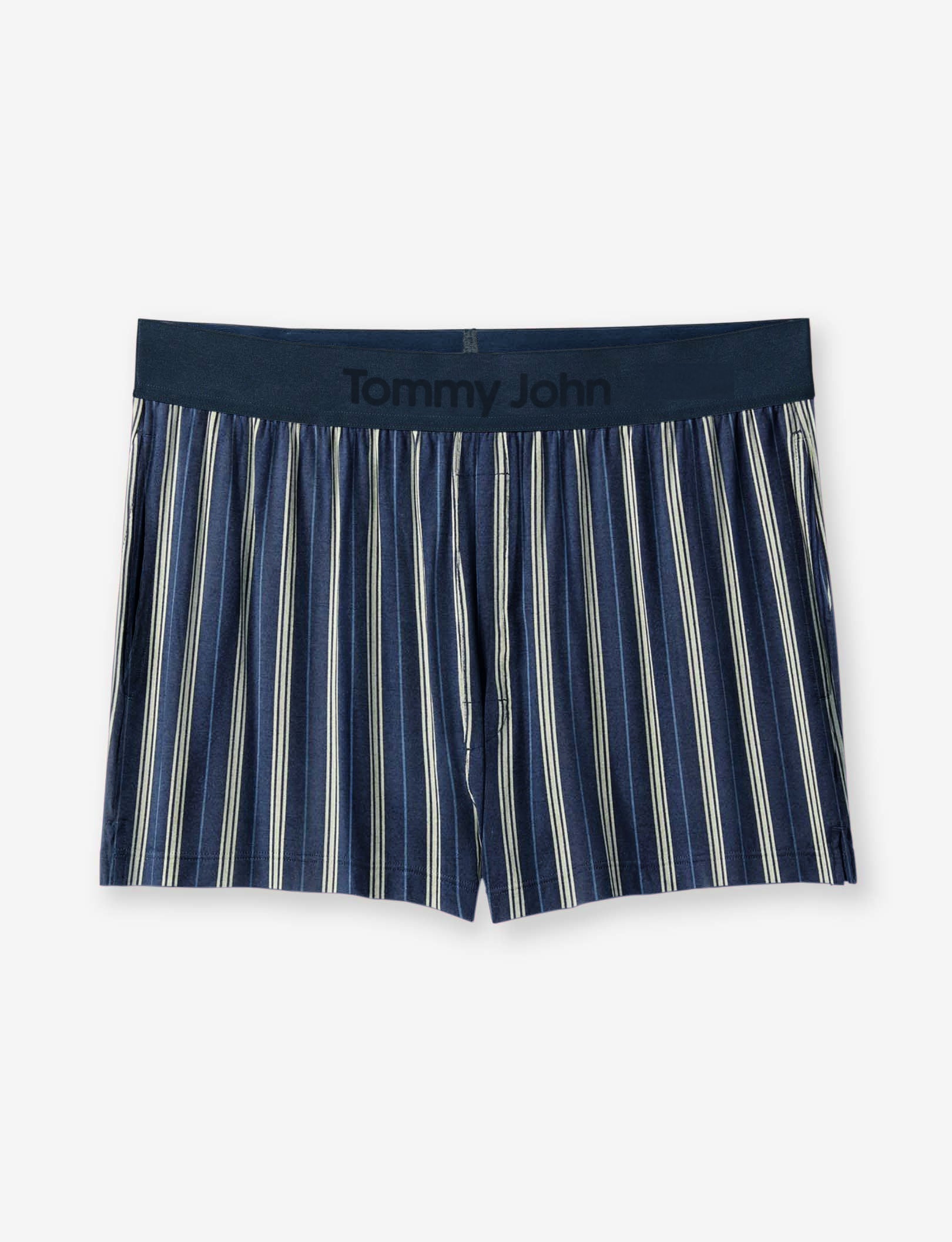 Women's Second Skin Pajama Short::Goodnight Stripe
