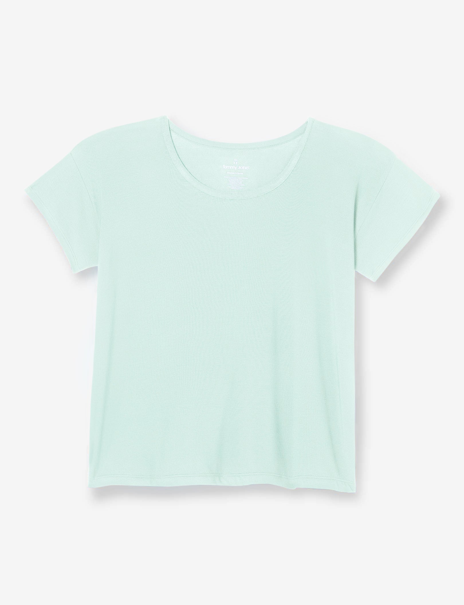 Women's Second Skin Sleep Tee::Hint of Mint