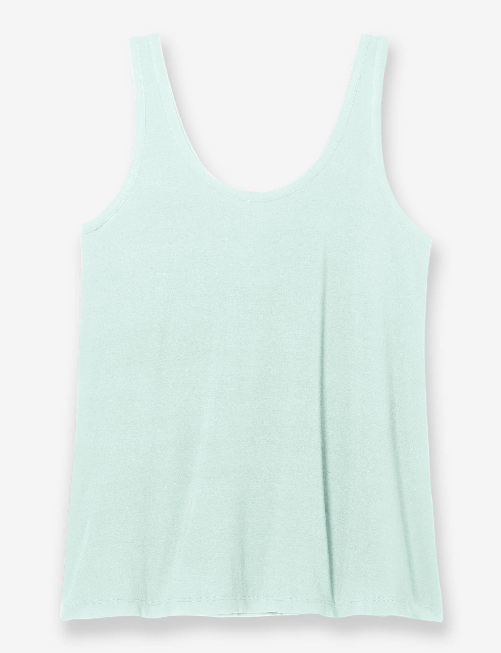 Women's Second Skin Pajama Tank::Hint of Mint