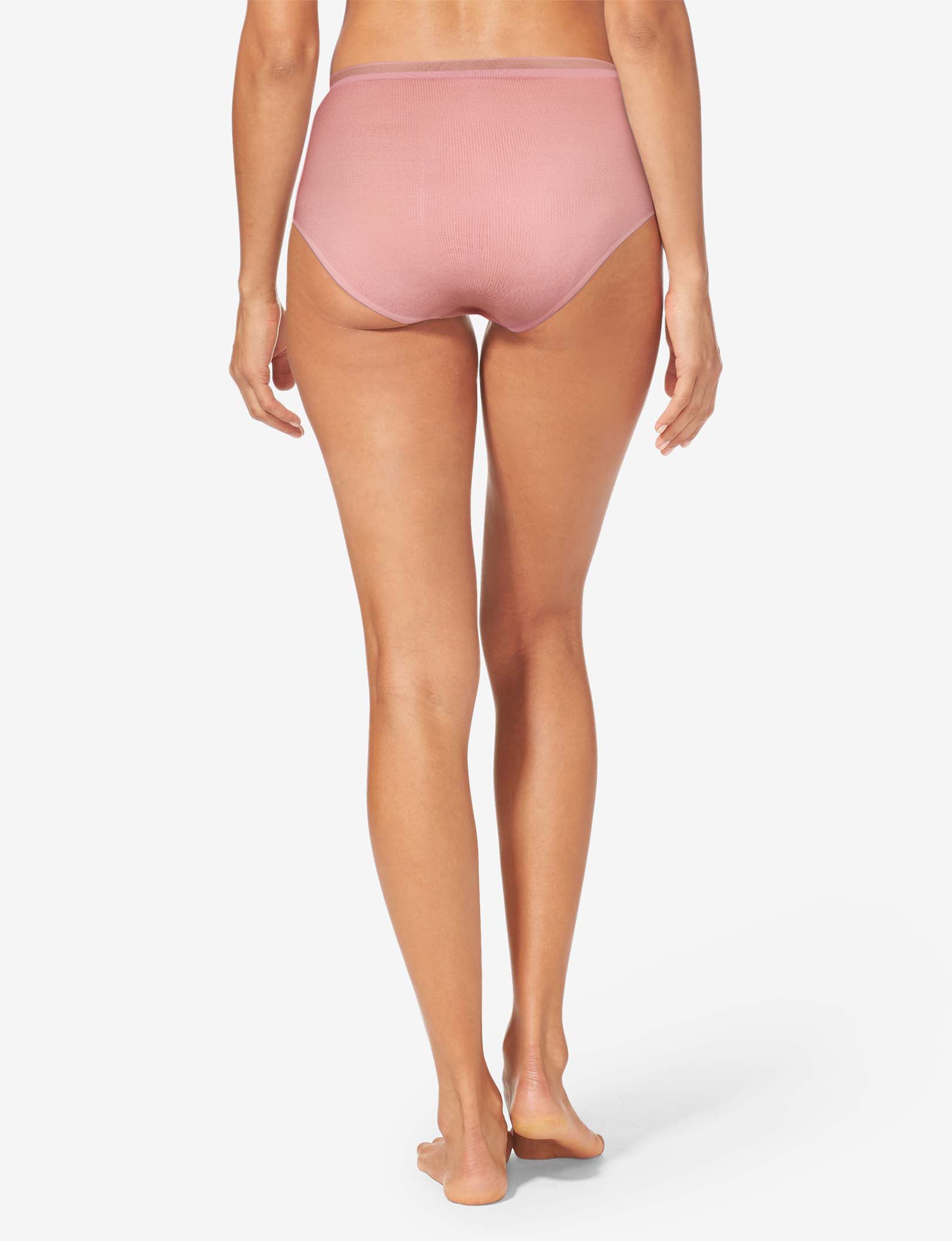 Women's Air High Rise Brief::Foxglove