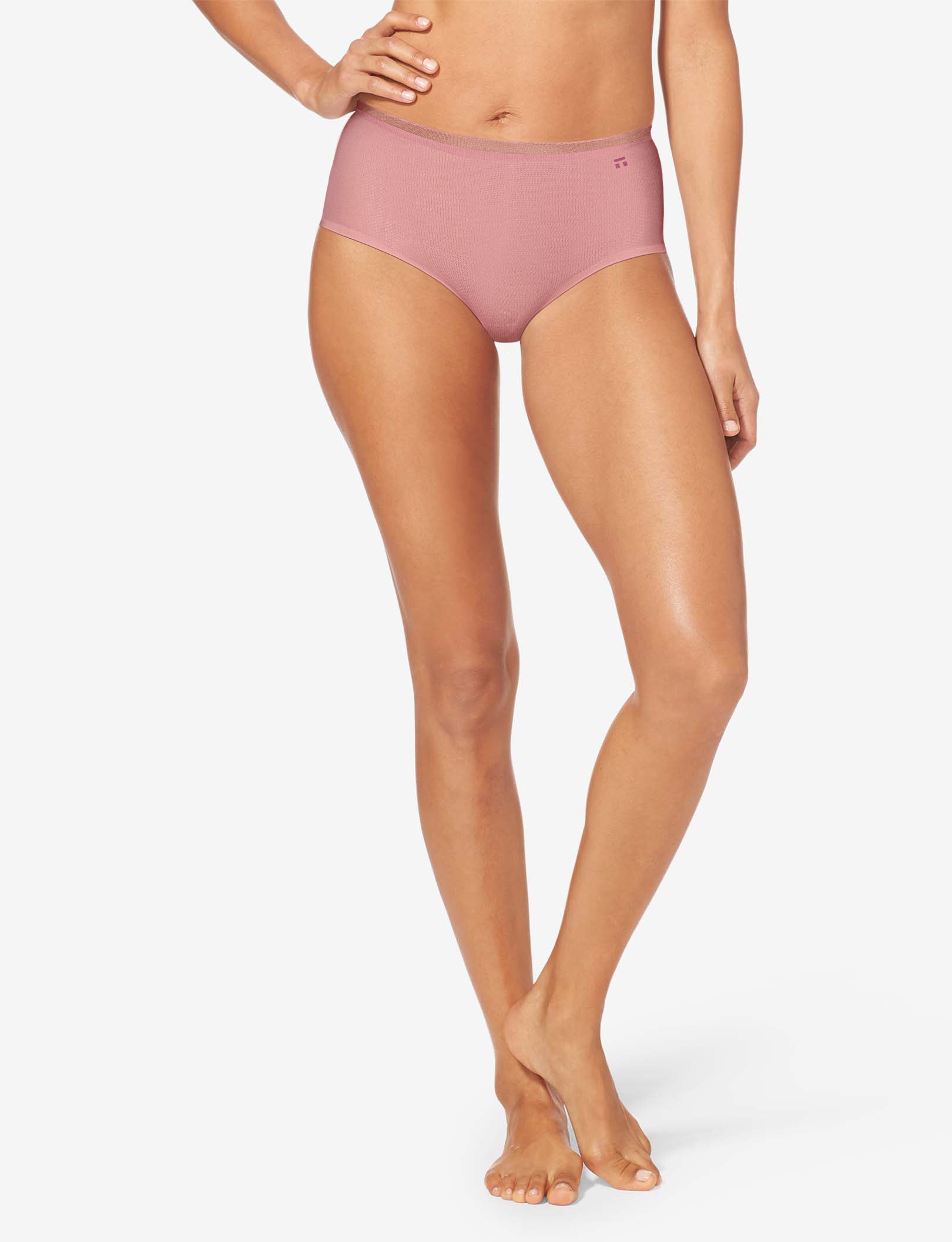 Women's Air High Rise Brief::Foxglove