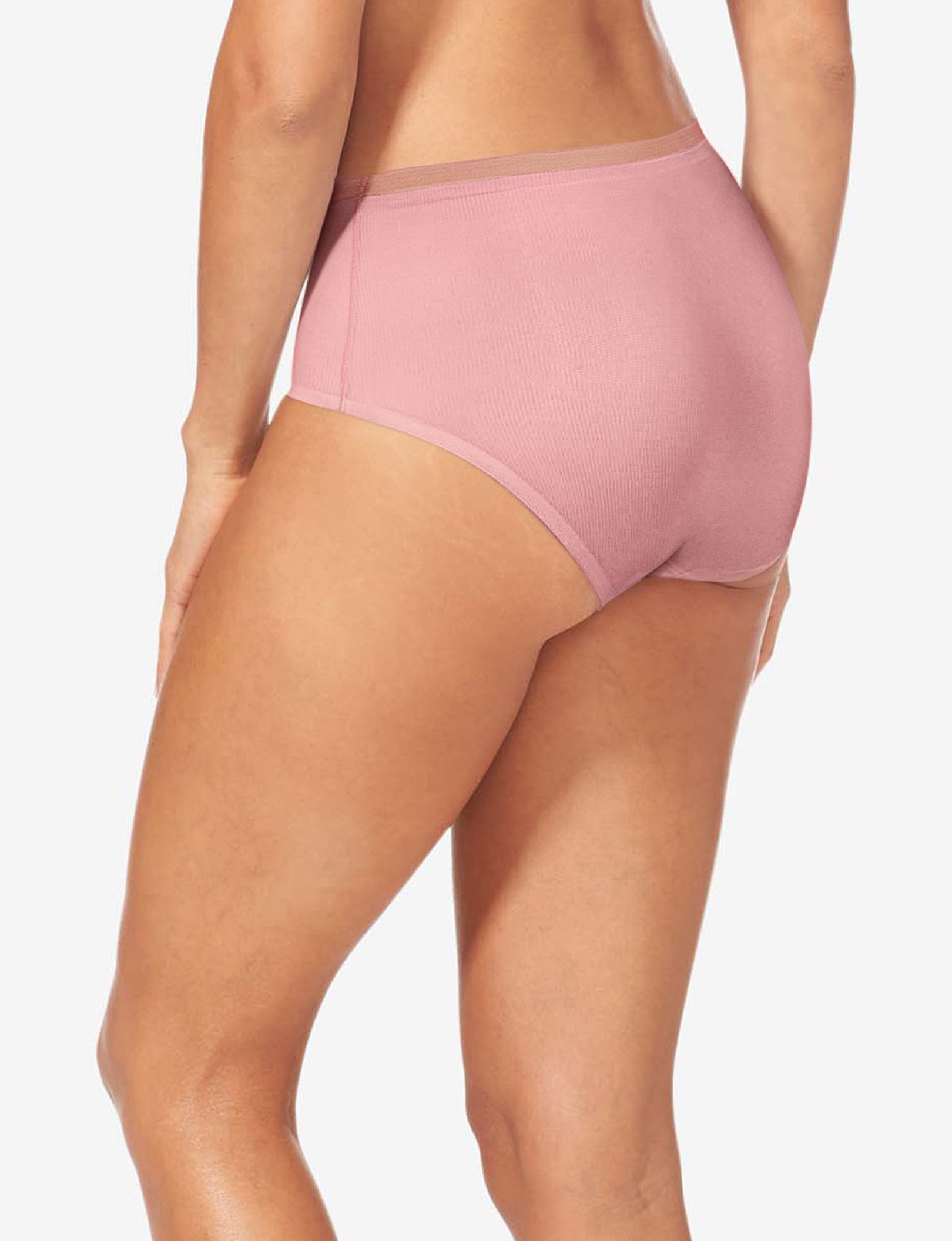 Women's Air High Rise Brief::Foxglove