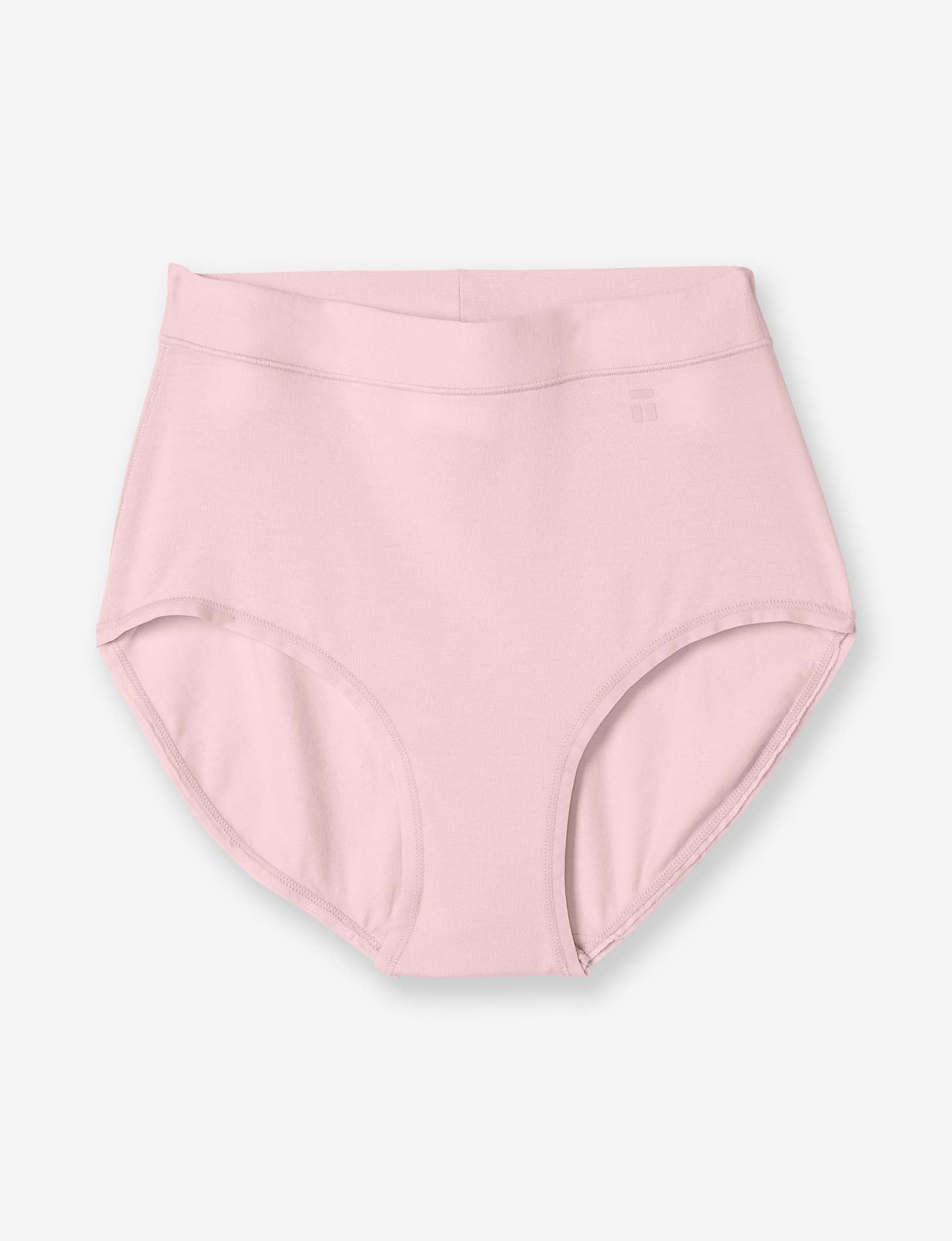 Women's Cool Cotton High Rise Brief::Peachskin