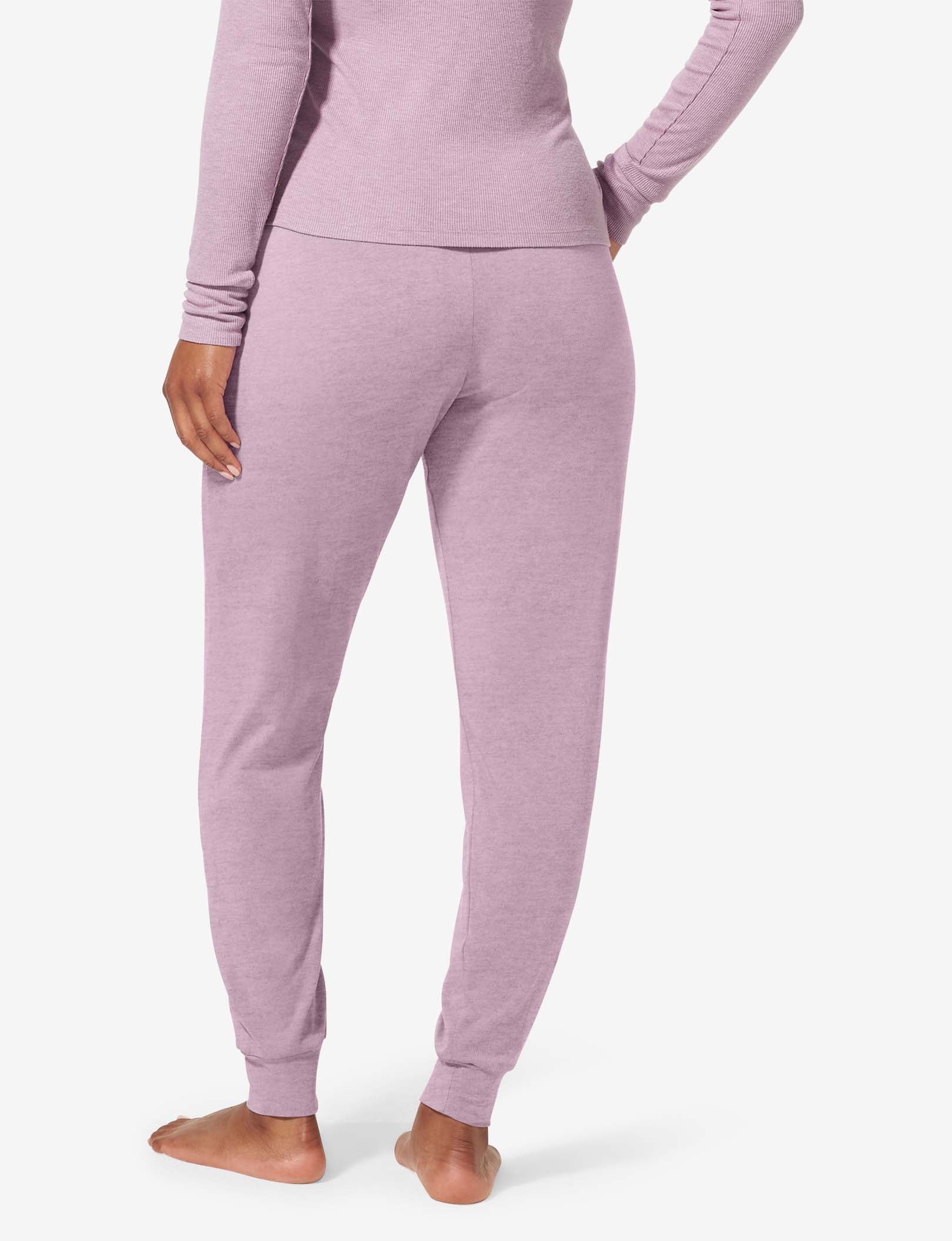 Women's Lounge Jogger::Elderberry Heather