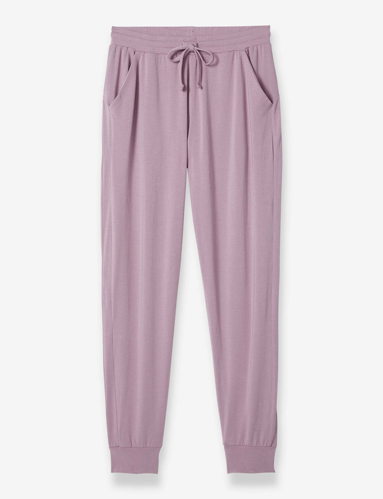 Women's Lounge Jogger::Elderberry Heather