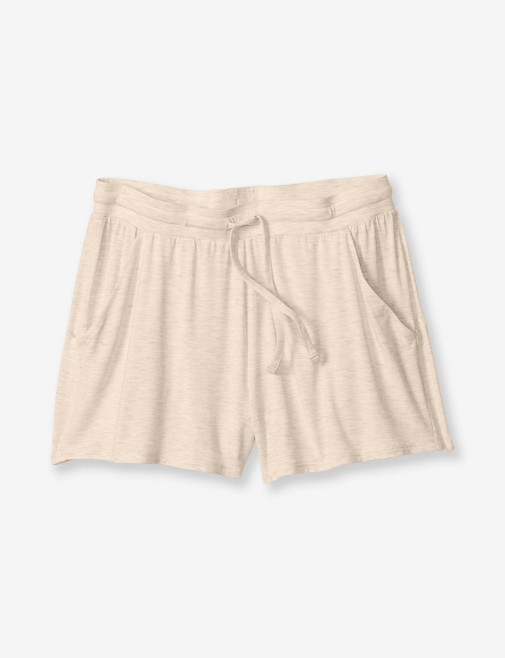 Women's Lounge Short::Oatmeal Heather