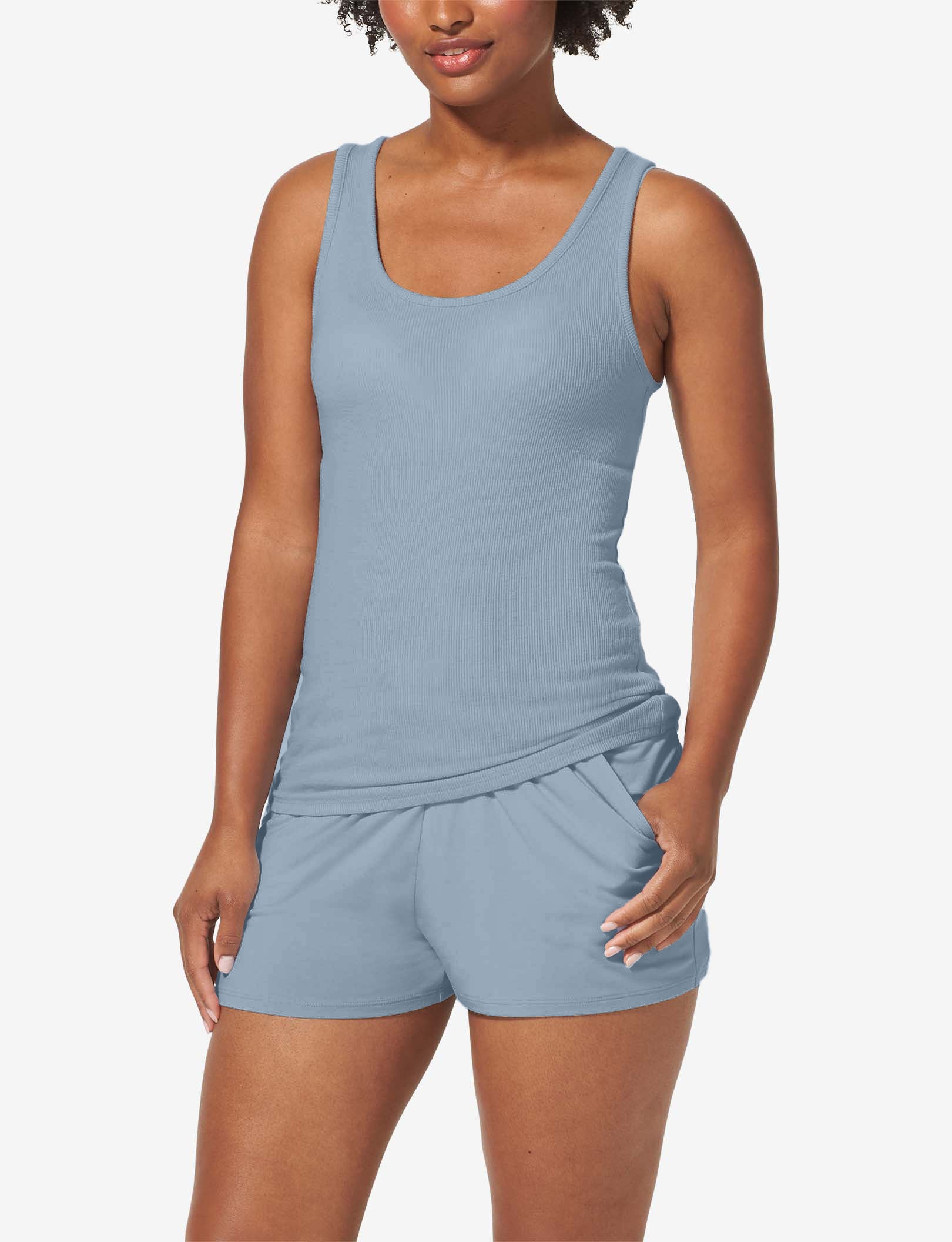Women's Lounge Tank::Blue Fog