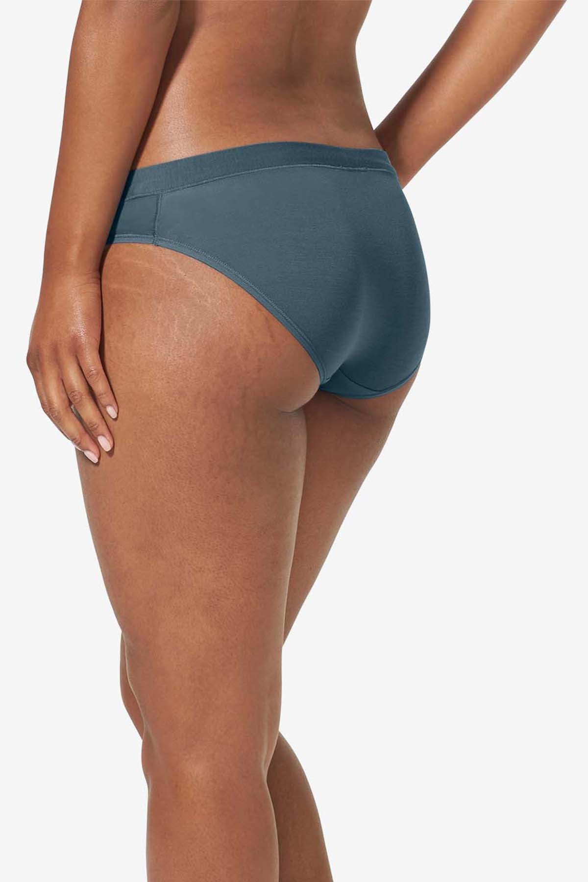 Women's Second Skin Brief::Orion Blue