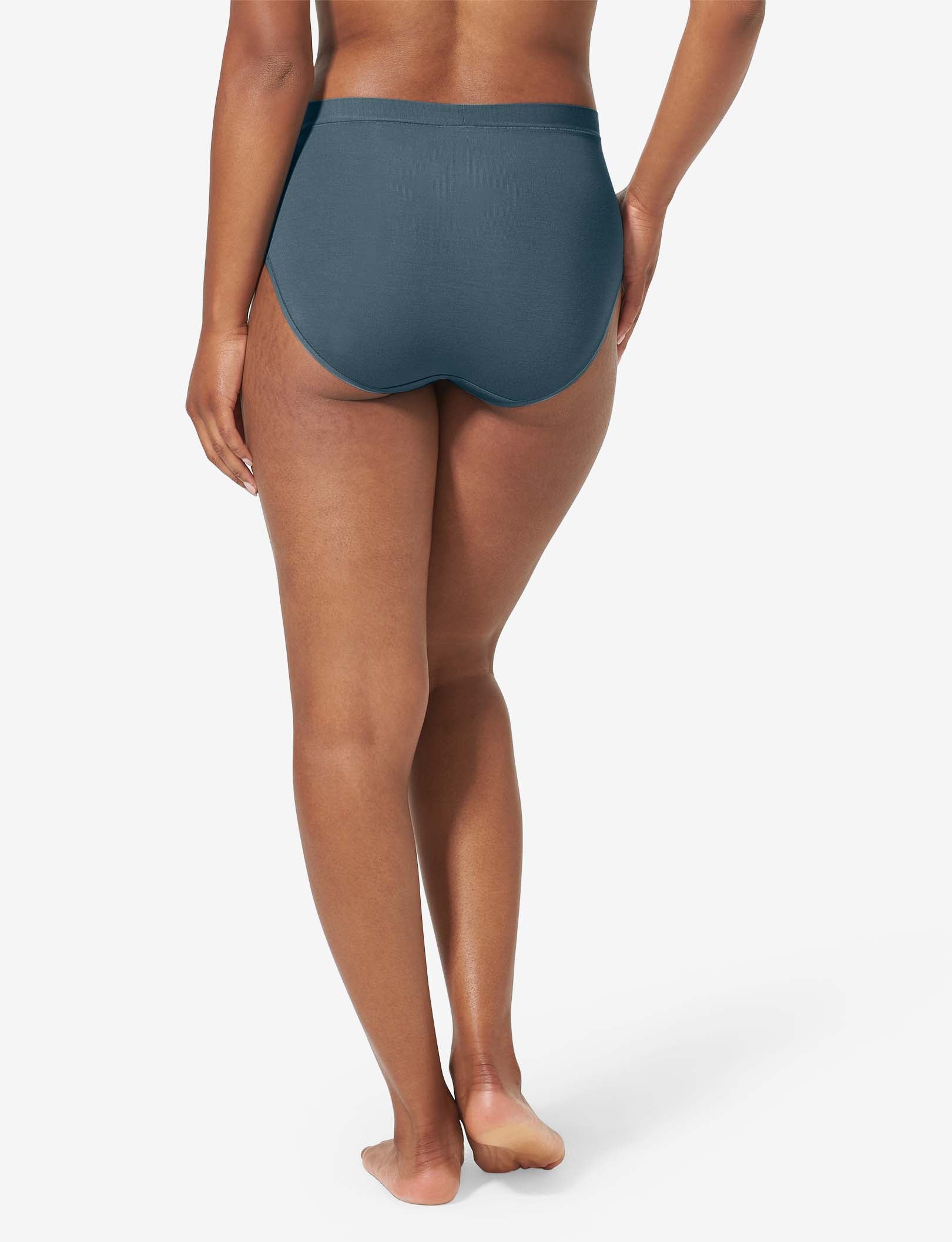 Women's Second Skin High Rise Brief::Orion Blue