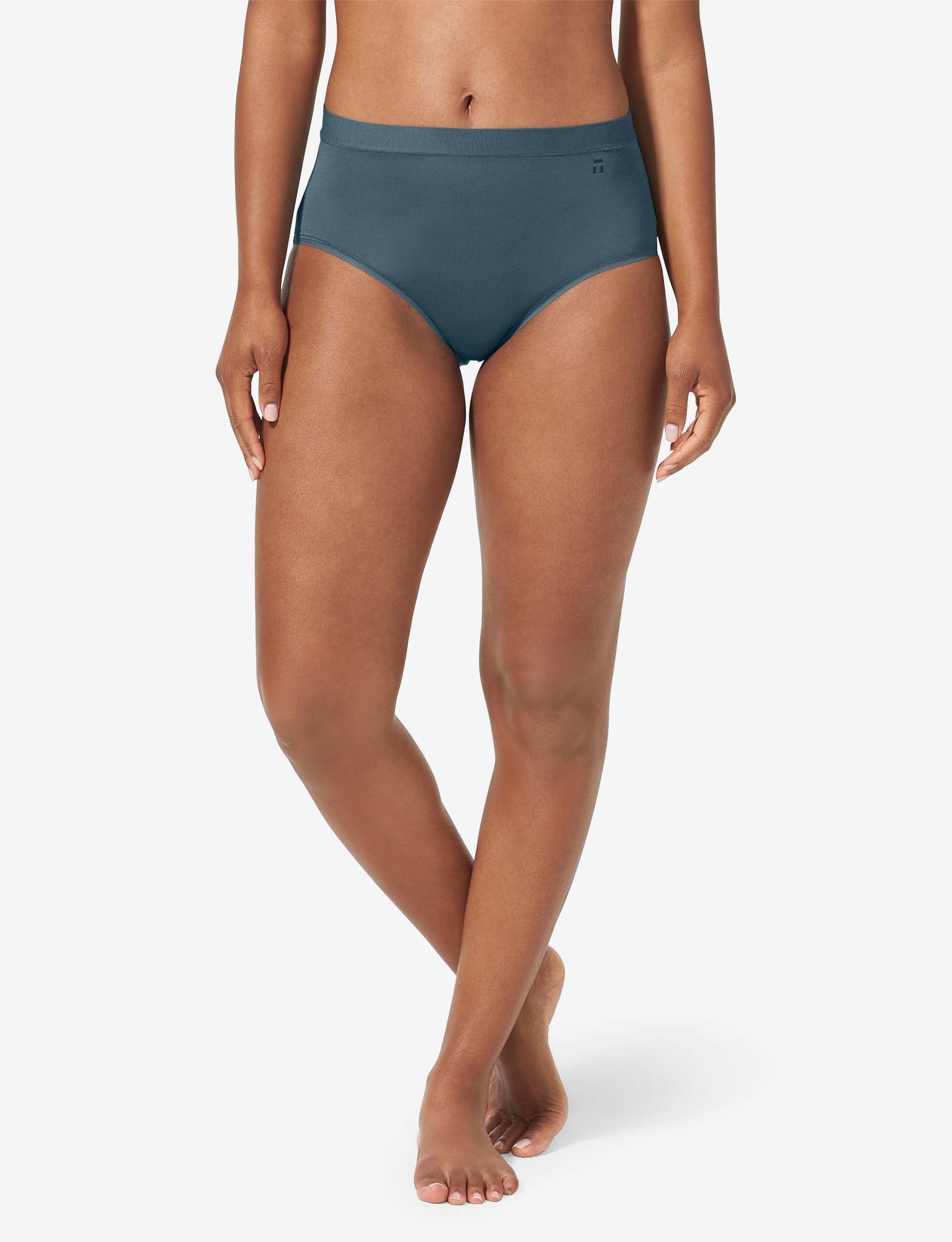 Women's Second Skin High Rise Brief::Orion Blue