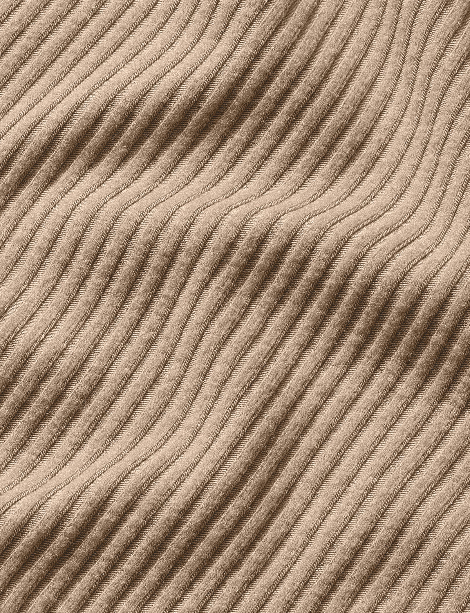 Zen Ribbed Short::Driftwood