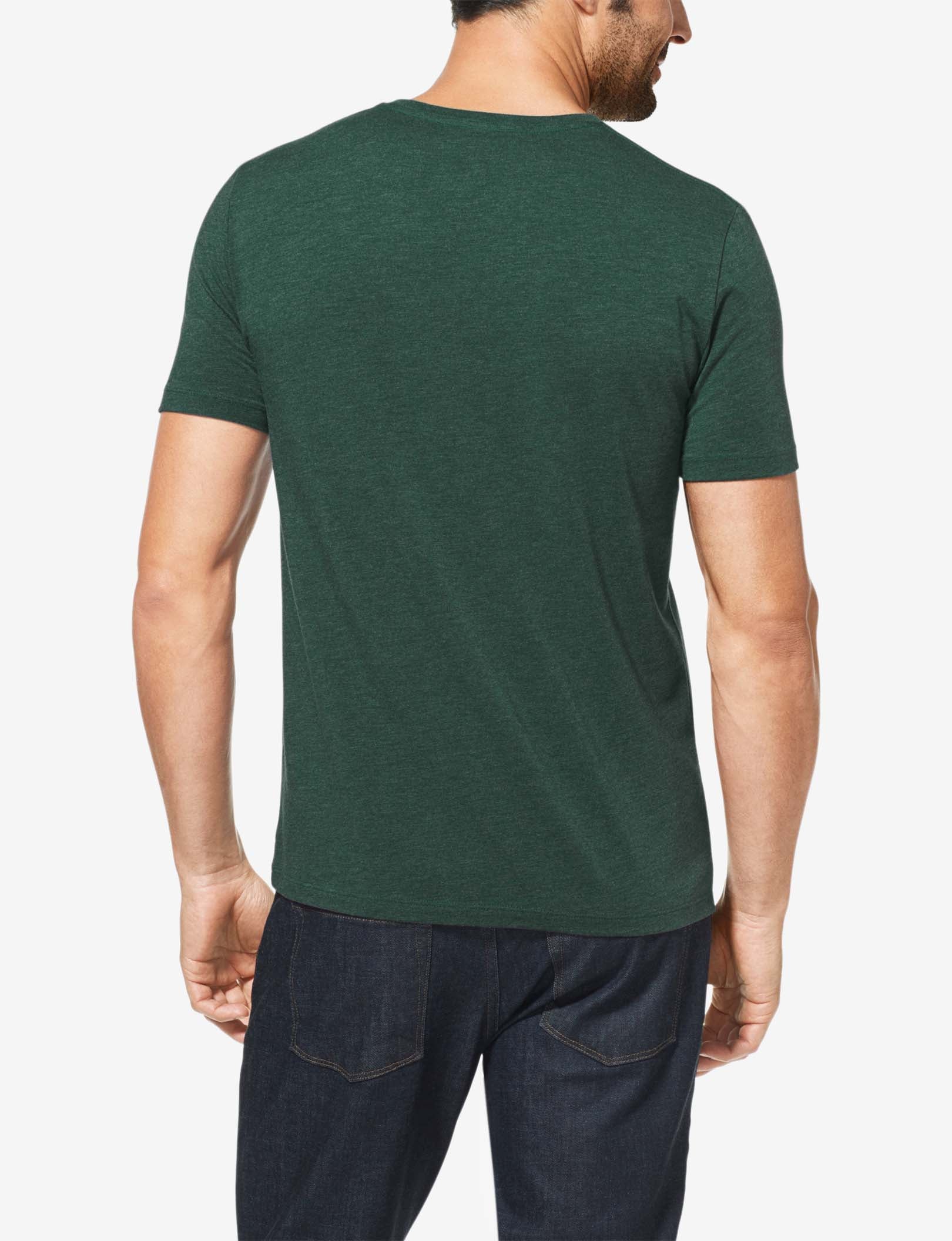 Second Skin V-Neck Tee::Ponderosa Heather