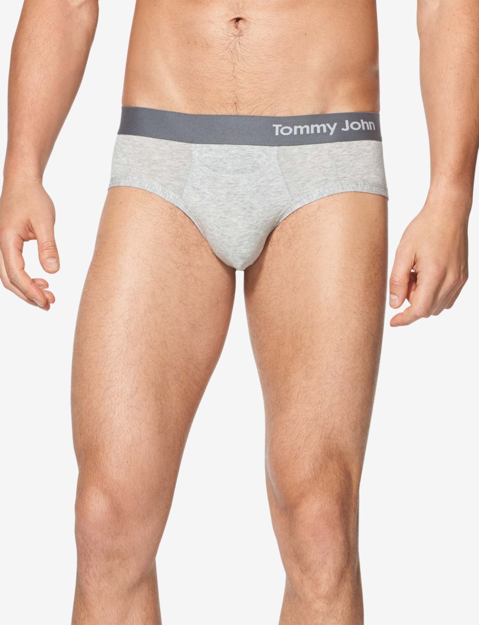 Cool Cotton Brief::Heather Grey