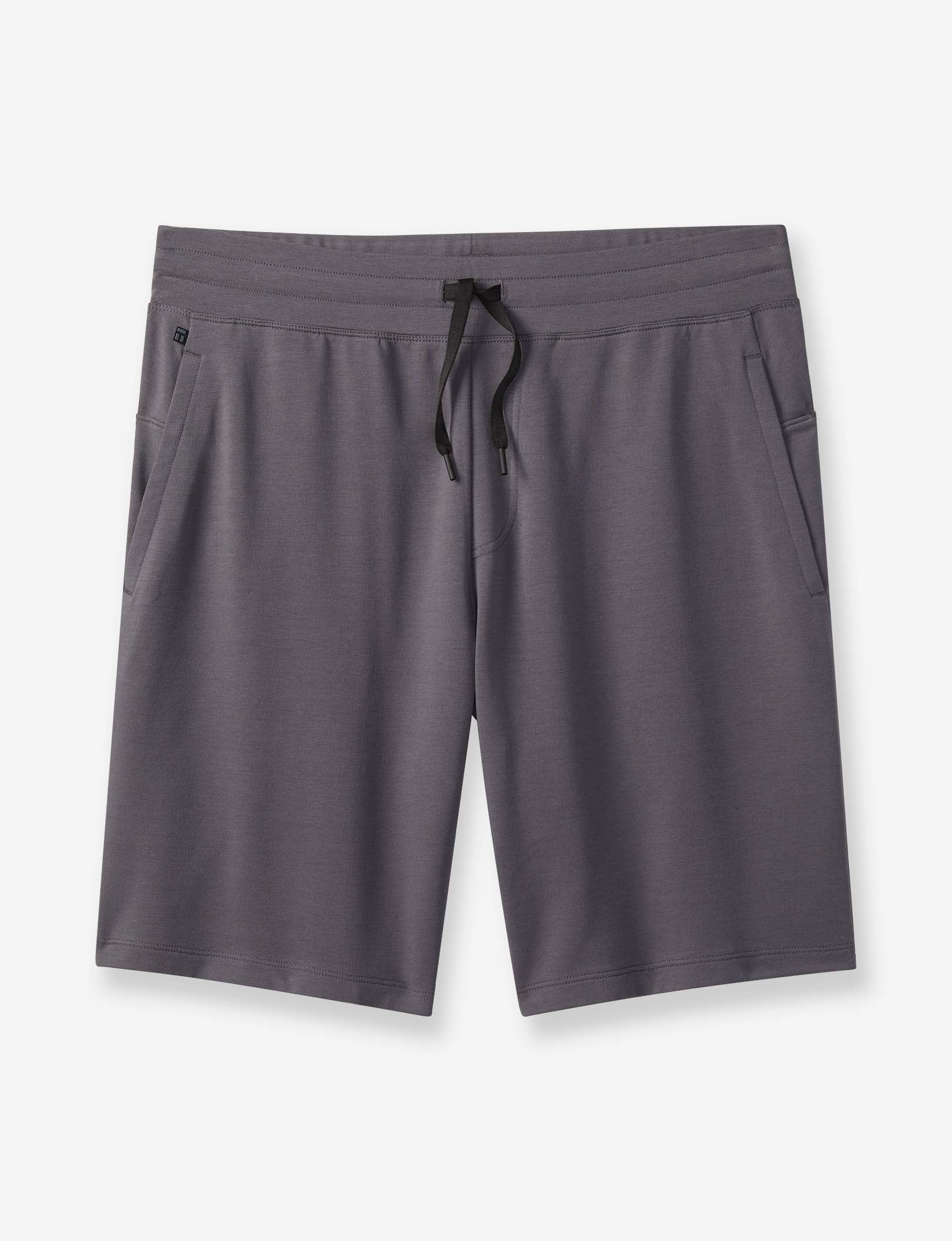 Luxe French Terry Short::Asphalt