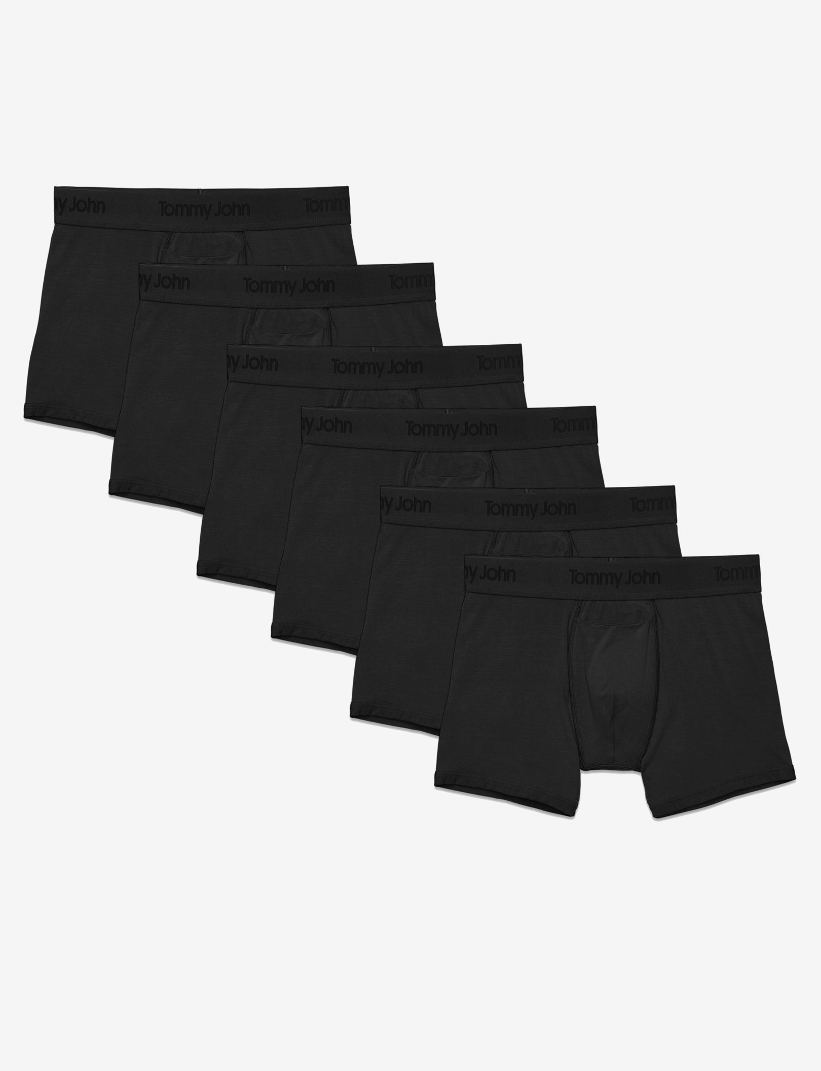 Second Skin Trunk 4" (6-Pack)::Black