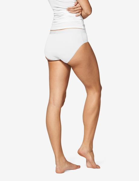 Women's Second Skin Brief::White