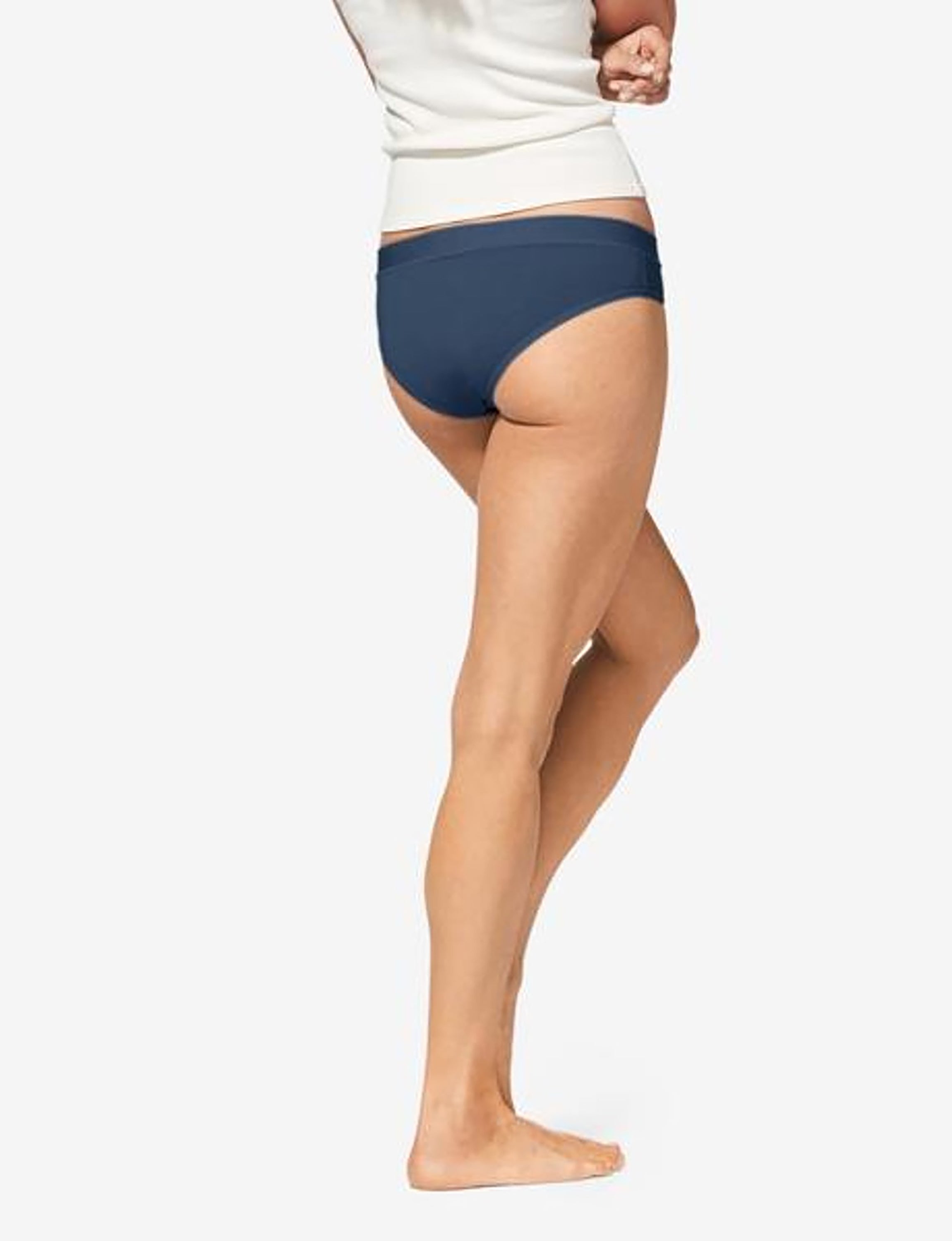Women's Cool Cotton Cheeky::Navy