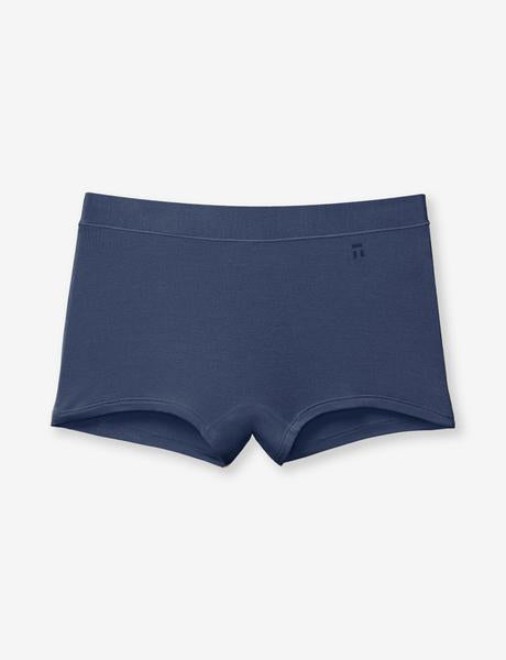 Women's Cool Cotton Boyshort::Navy
