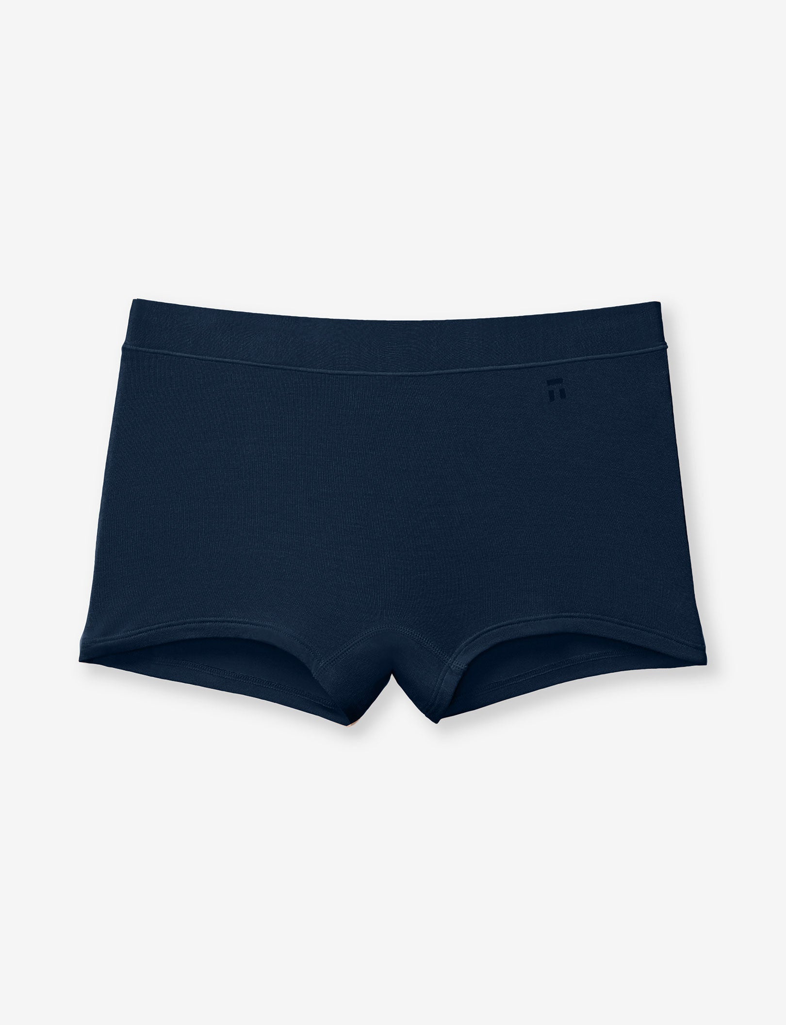 Women's Cool Cotton Boyshort::Navy