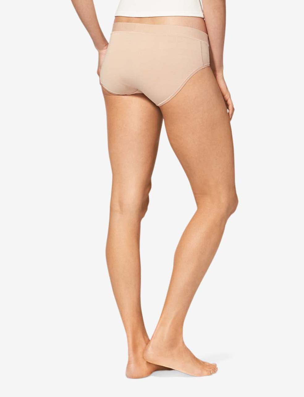 Women's Second Skin Brief::Maple Sugar