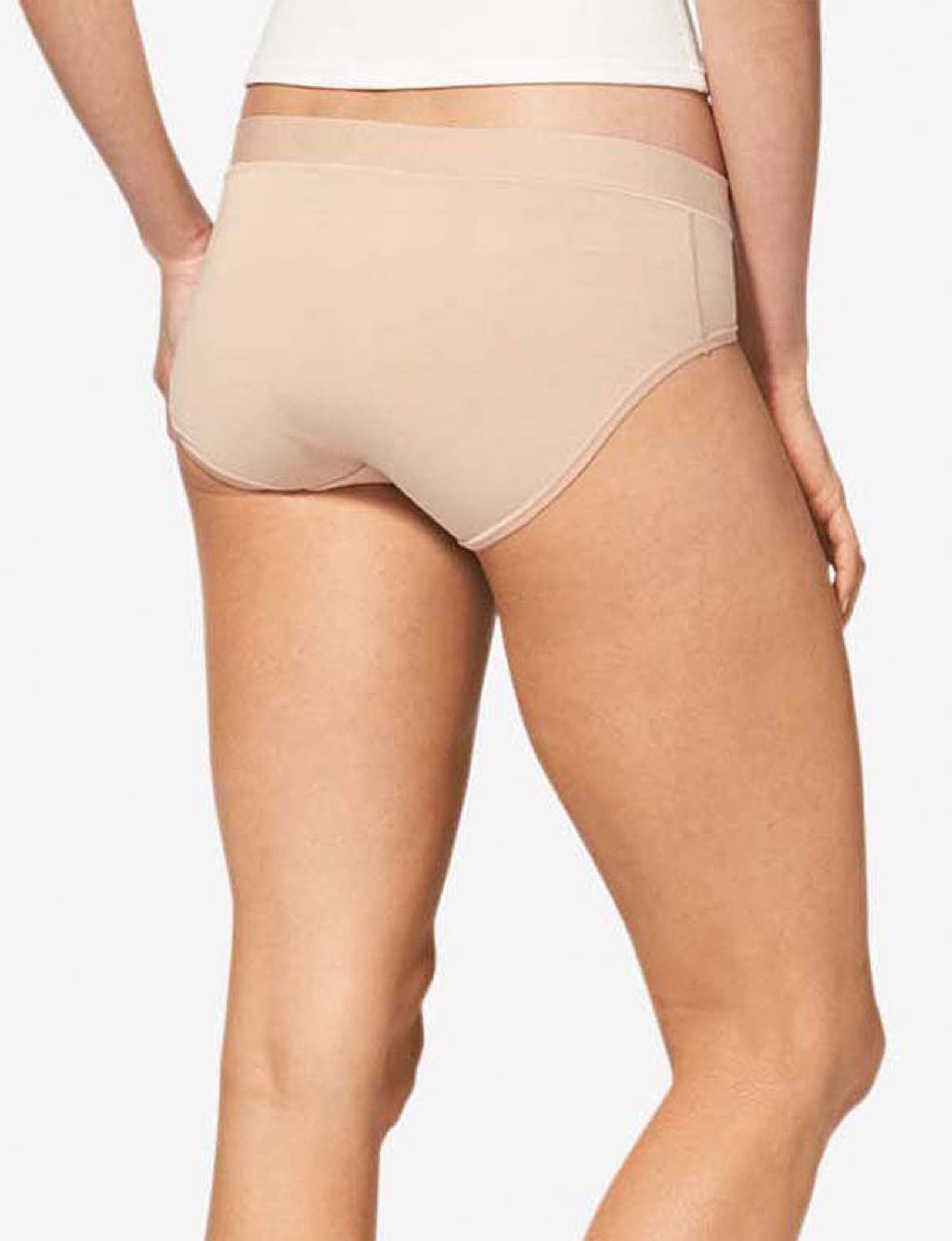 Women's Second Skin Brief::Maple Sugar