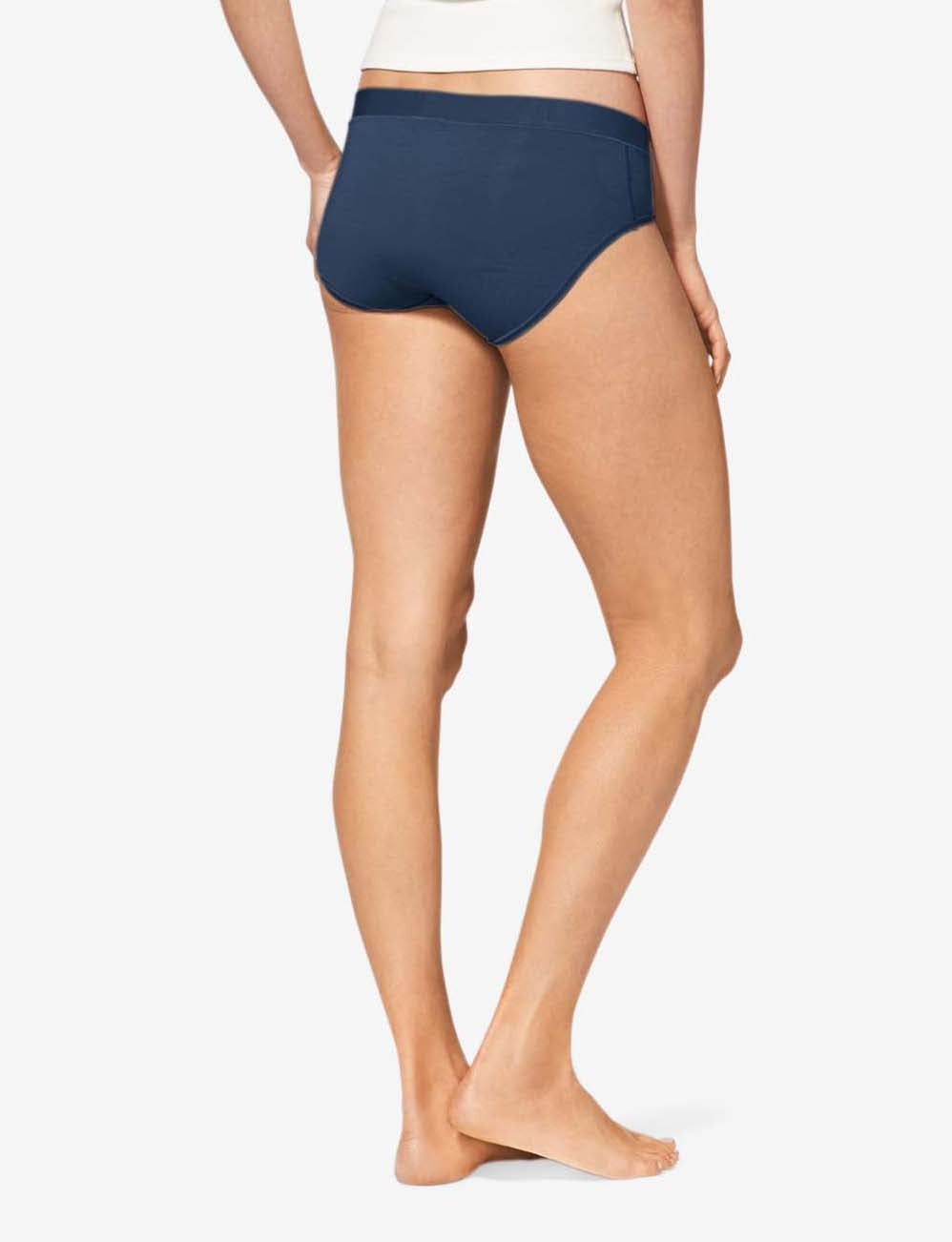Women's Second Skin Brief::Dress Blues