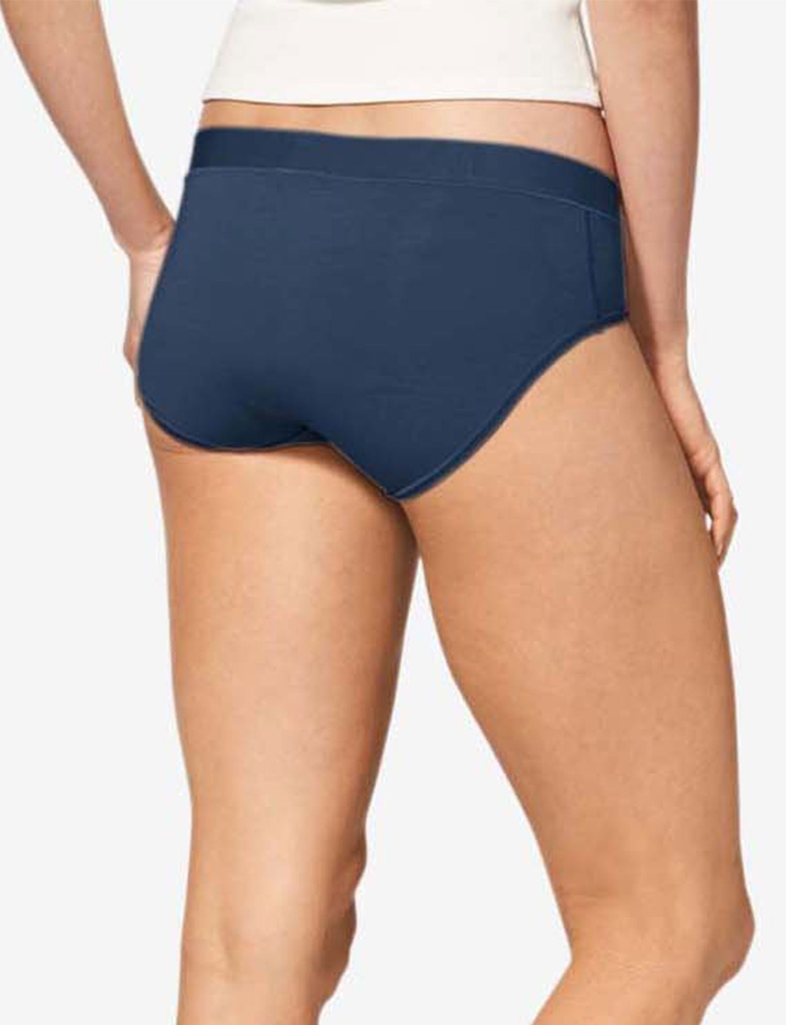 Women's Second Skin Brief::Dress Blues
