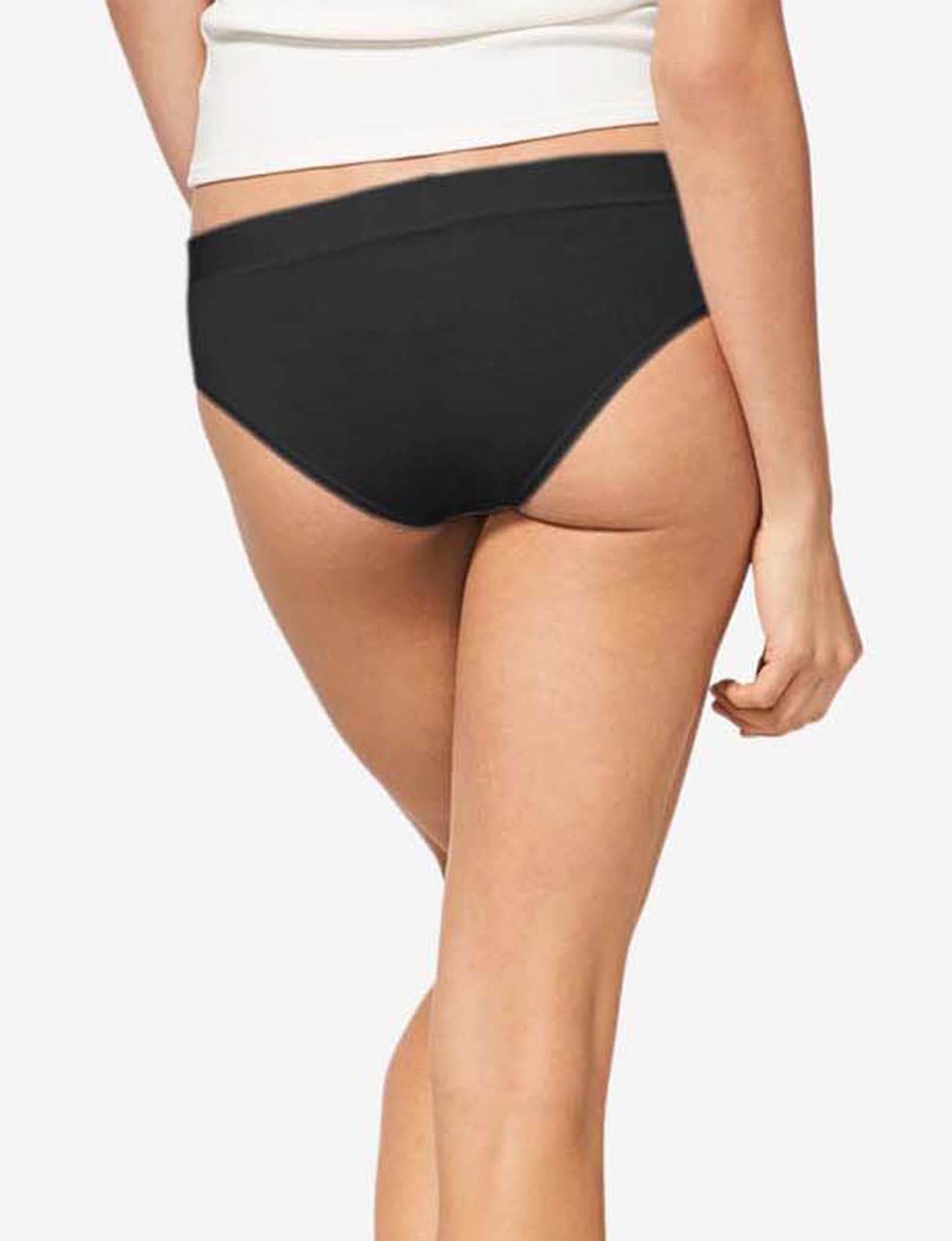 Women's Second Skin Cheeky::Black