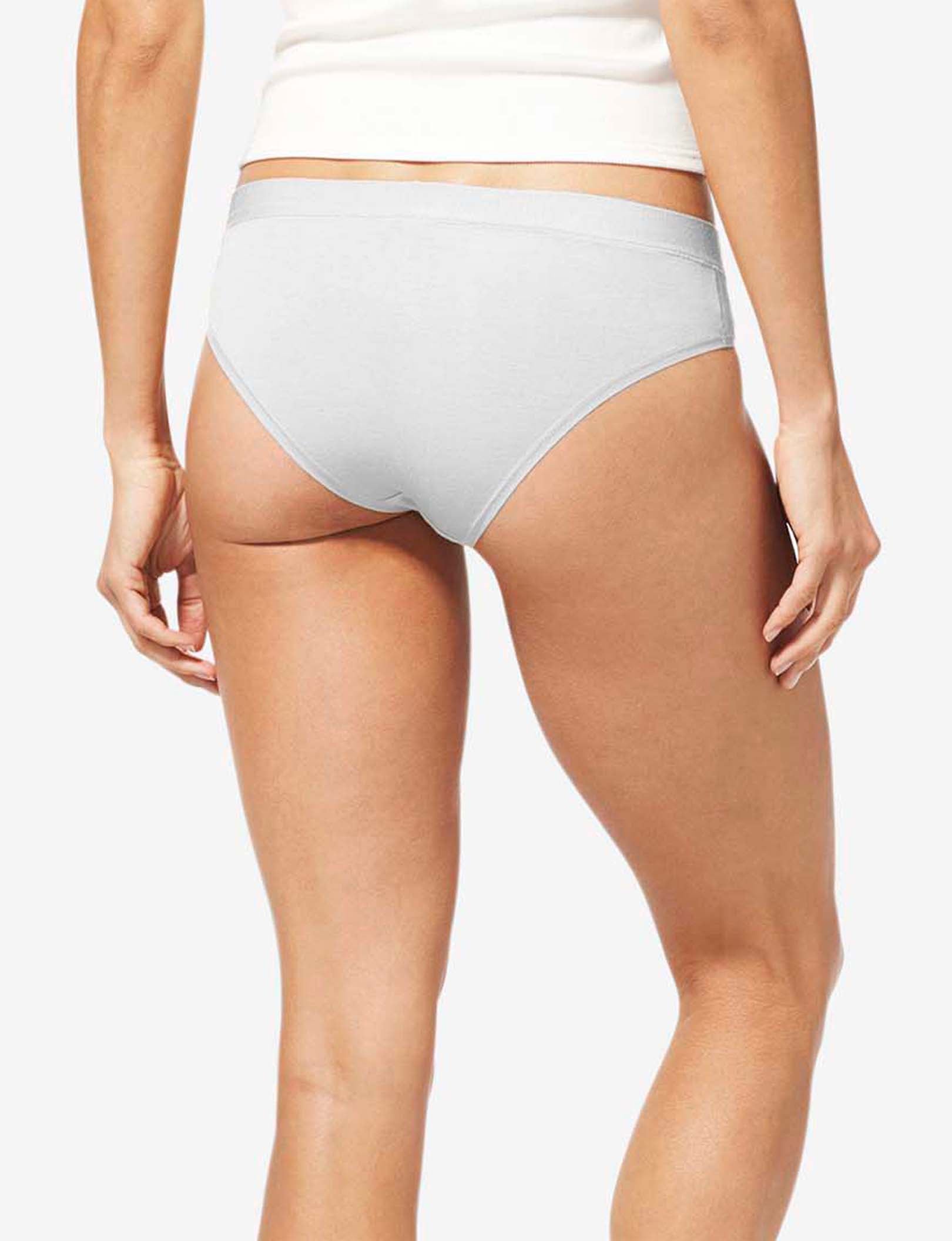 Women's Second Skin Cheeky::White