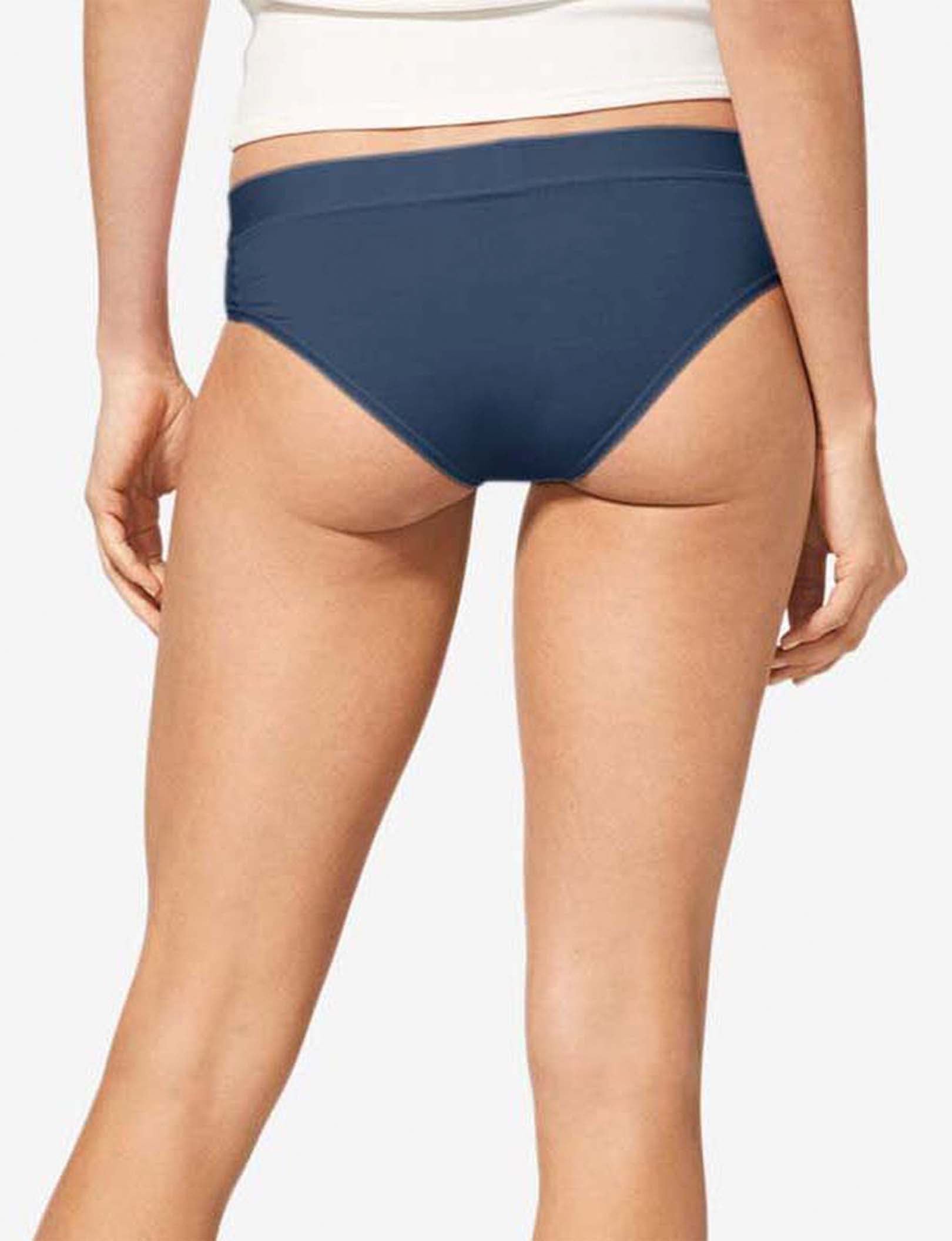 Women's Second Skin Cheeky::Dress Blues