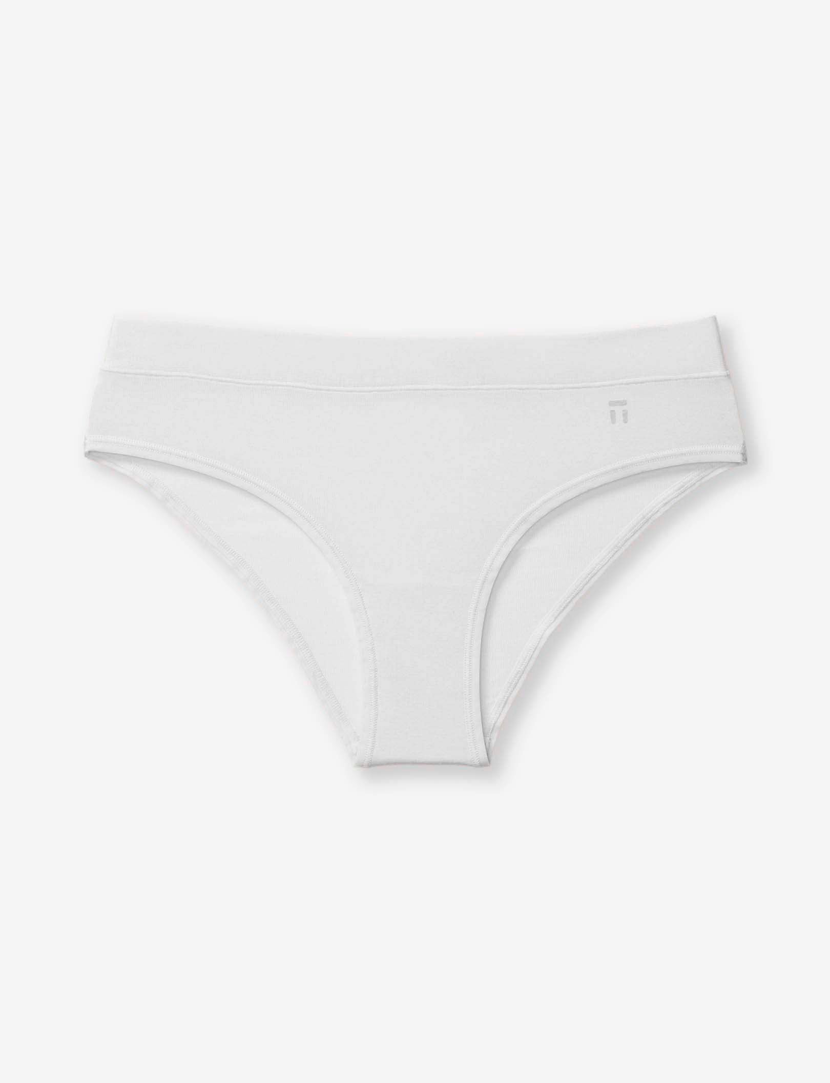 Women's Second Skin Cheeky::White