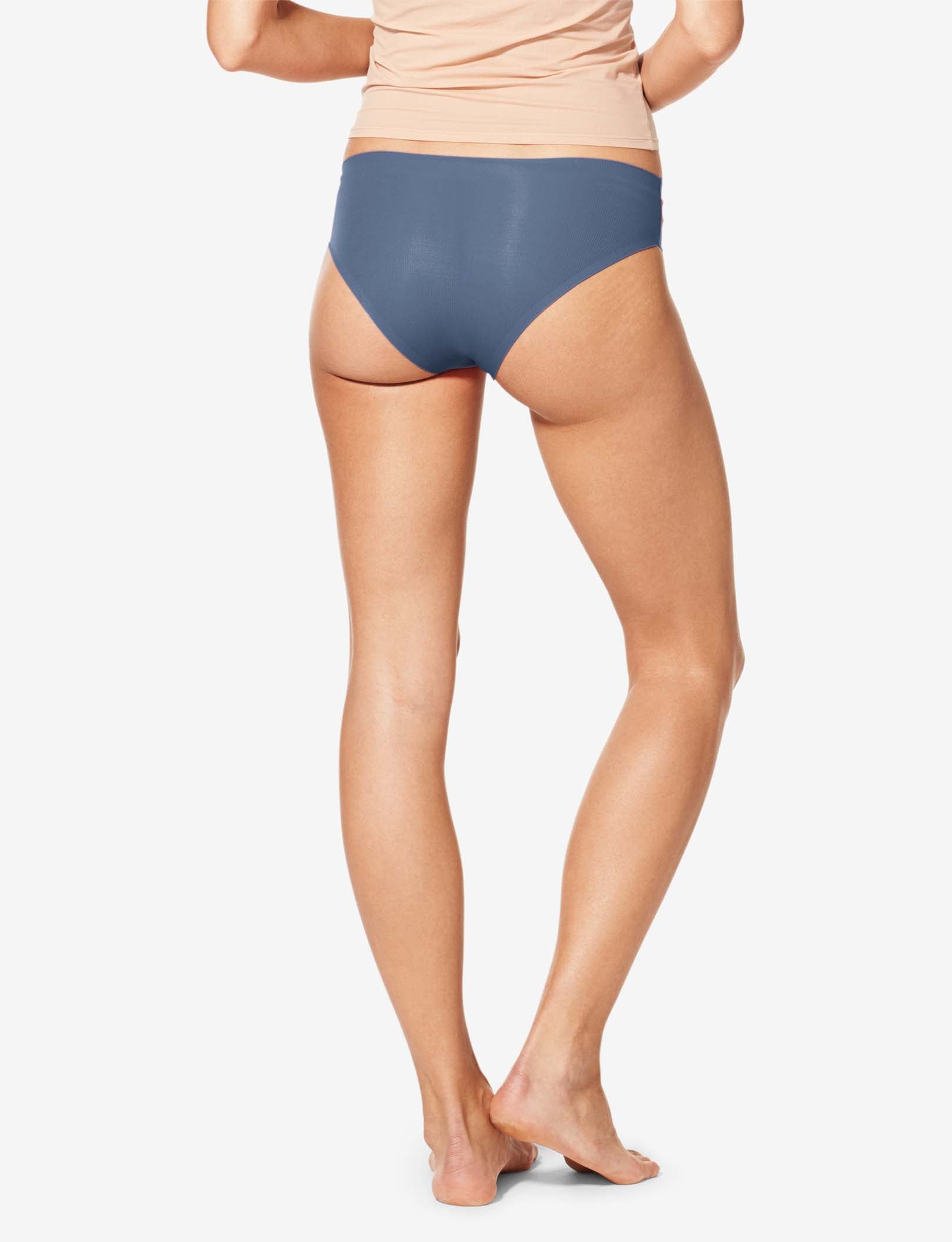Women's Air Mesh Cheeky, Solid::Vintage Indigo