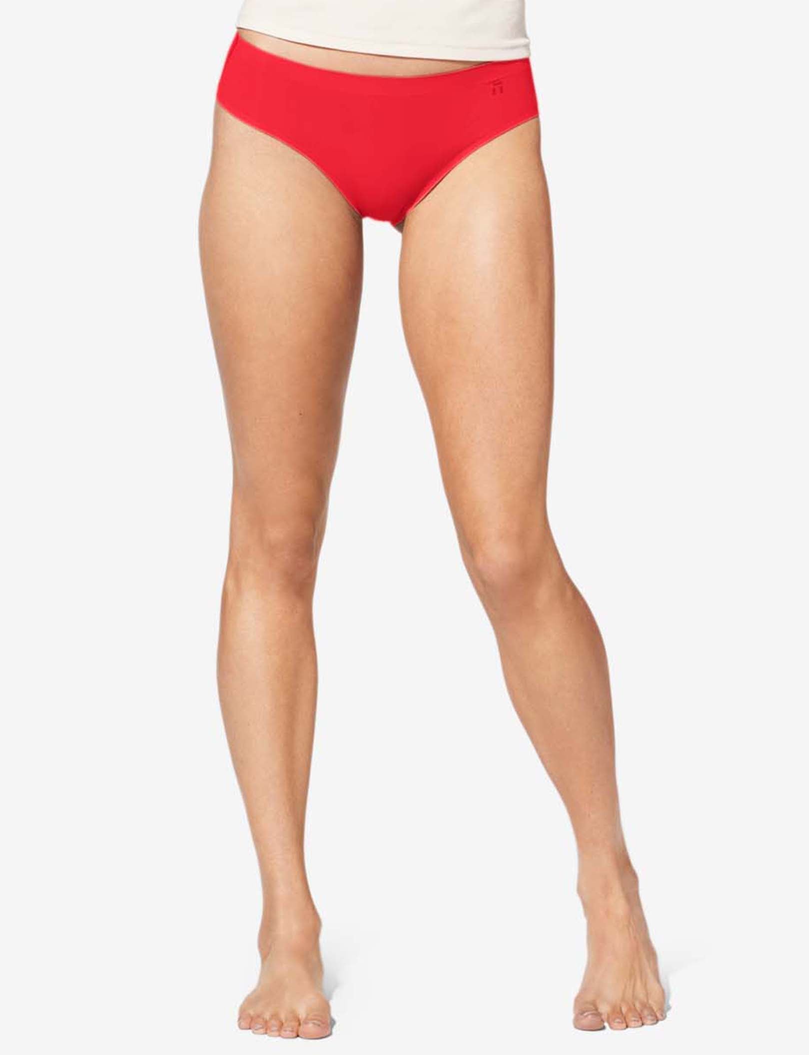 Women's Air Mesh Cheeky, Solid::Haute Red